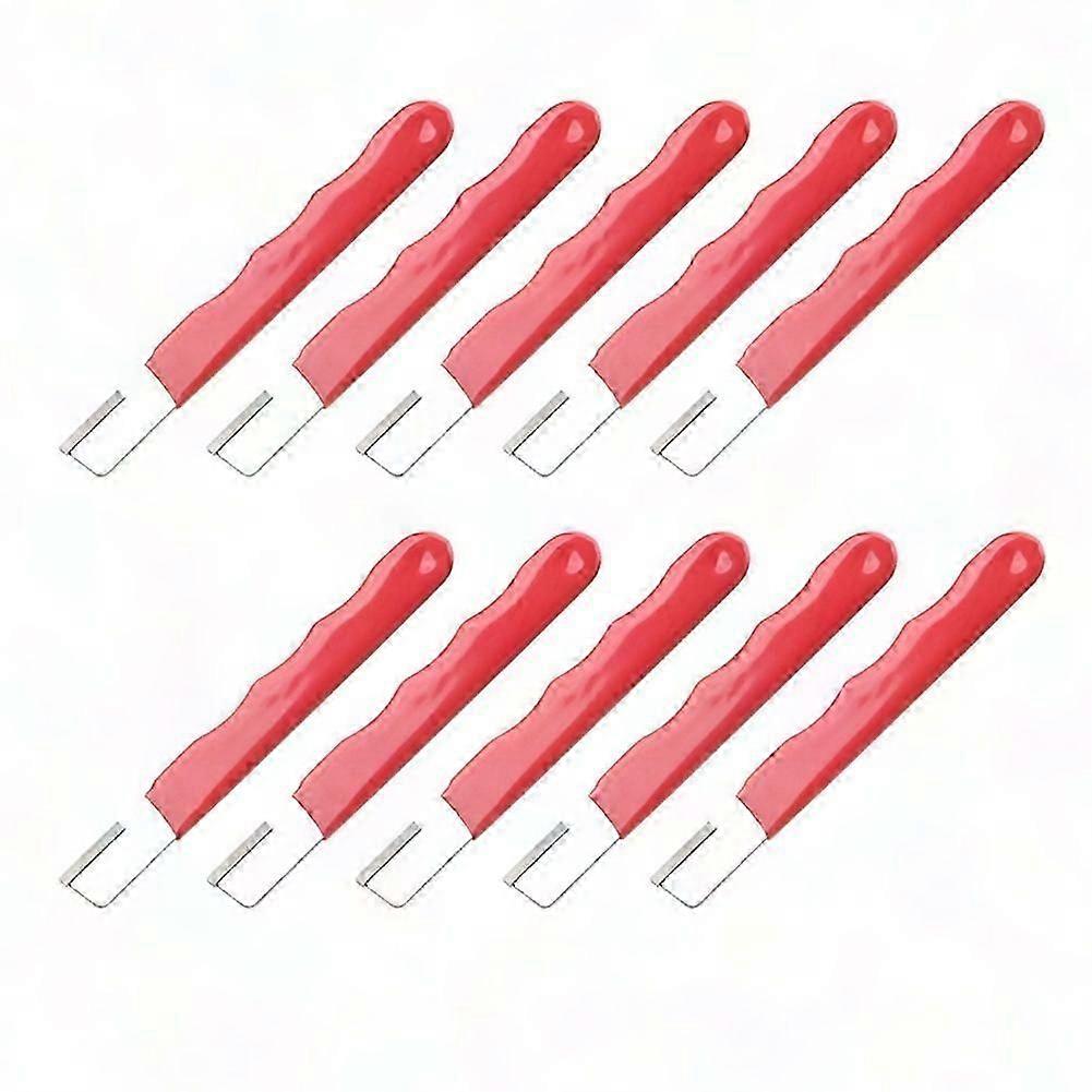 Portable Quick Knife Sharpener for Lawn Mower Blades, Multifunctional Garden Tool Sharpener for Dull Blades