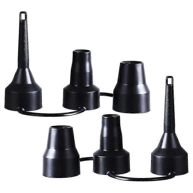 Plastic air pump nozzle head filling adapter