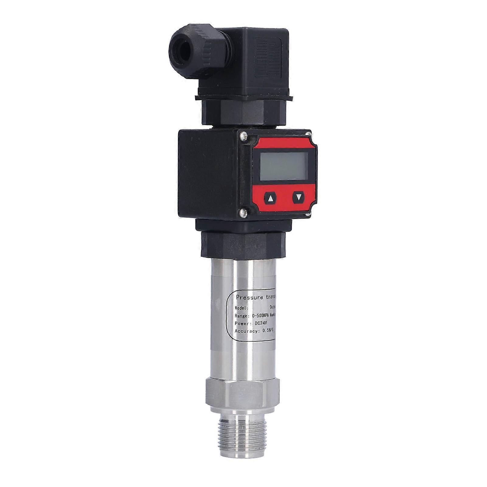 DC24V Digital Pressure Transmitter 0-700KPa 0-5V Output LCD