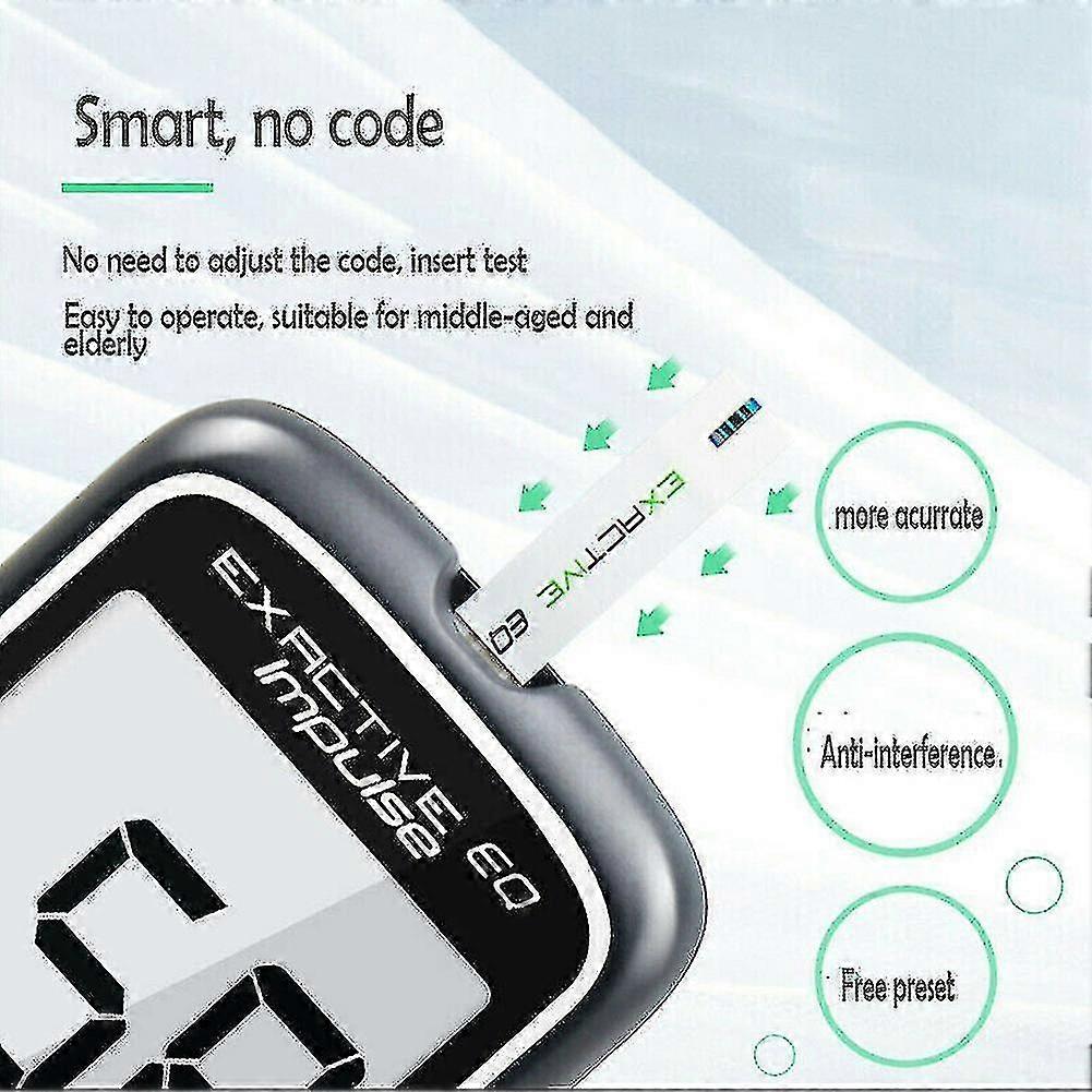 Best Seller 2023 Blood Glucose Monitor Diabetes Testing Kit Blood Sugar Meter With Test Strips