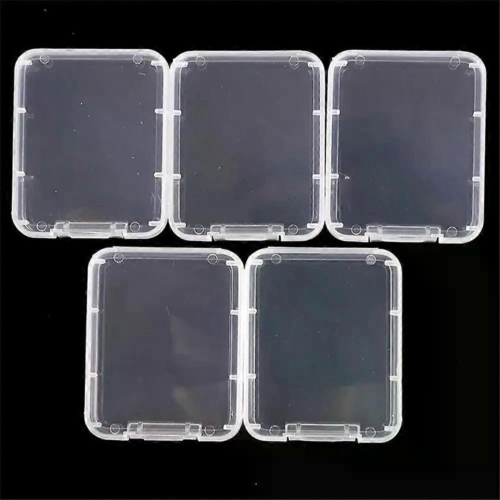 10Pcs Clear Plastic CF/Compact Flash Memory Card Case Holder for SanDisk/Kingston/Transcend/Samsung Memory Card
