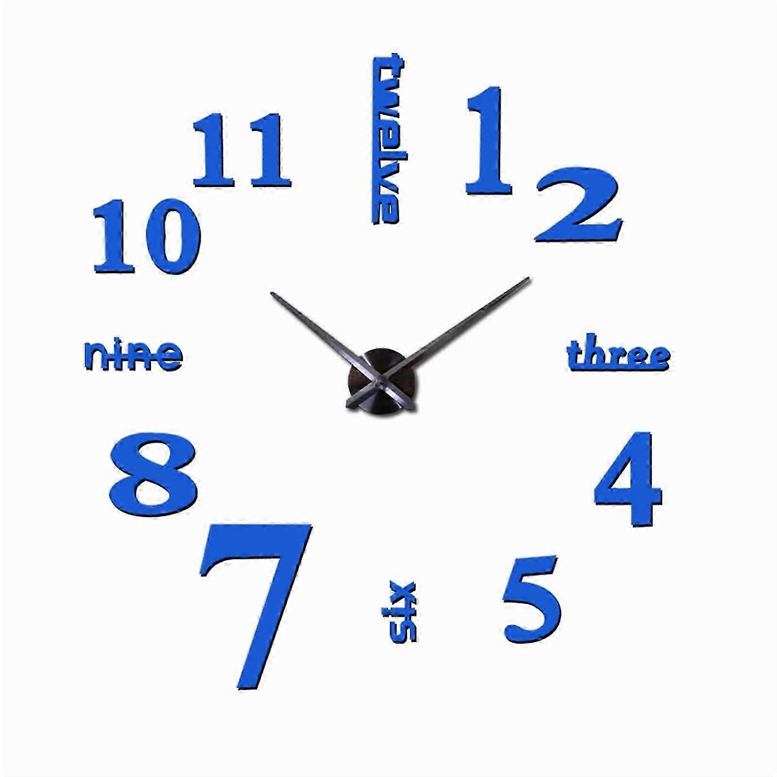 Decorative Wall Clock for Living Room Decor DIY Wall Clock 2025