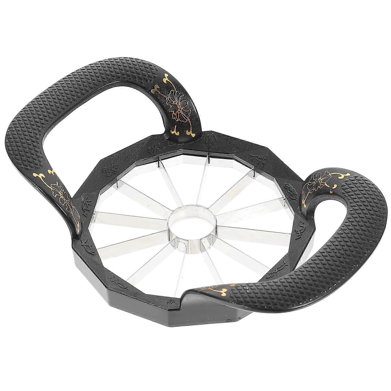 Fruit Cutting Tool Zinc Alloy Apples for Kitchen Use 1Pcs Black