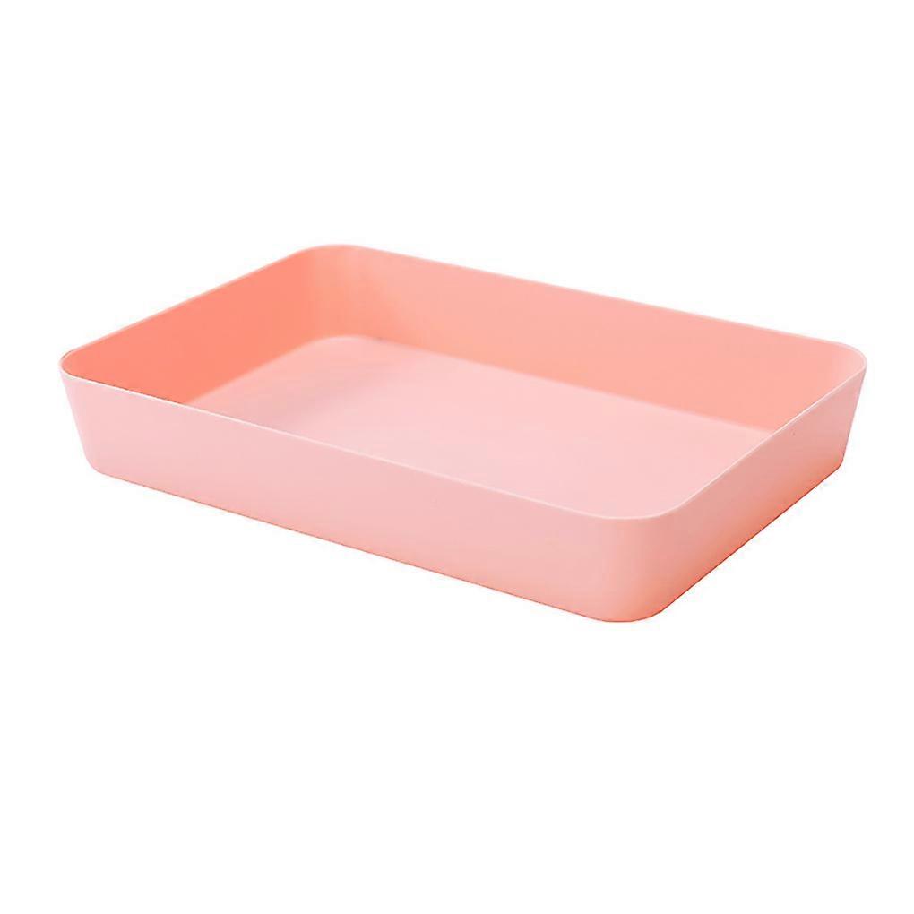 Storage Box Rectangular Plastic Desktop Drawer Cosmetic Case Stationery Organizer Socks Container