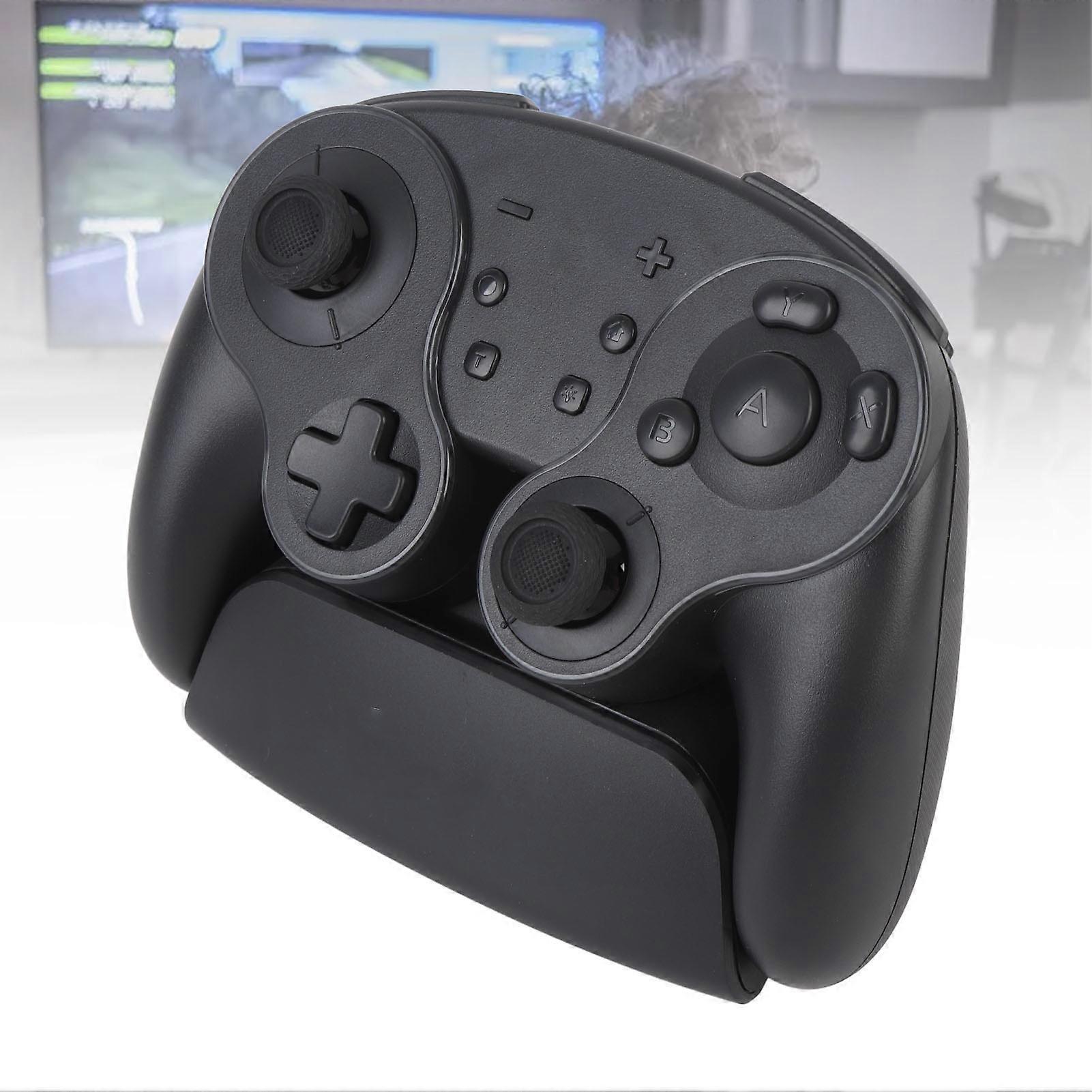 Wireless Bluetooth 6-Axis Gyro Game Controller w/ Turbo RGB Dock