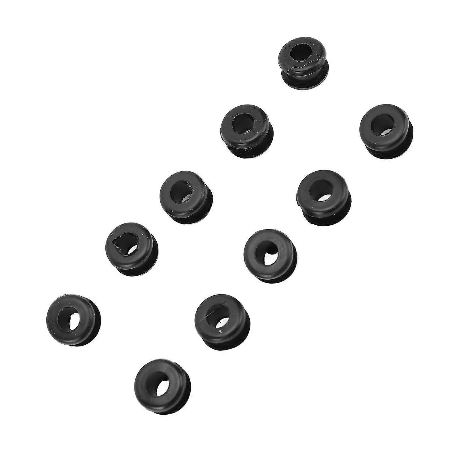 Ceiling Fan Dampers 10PCS Black Rubber 1.4cm Noise Reduction