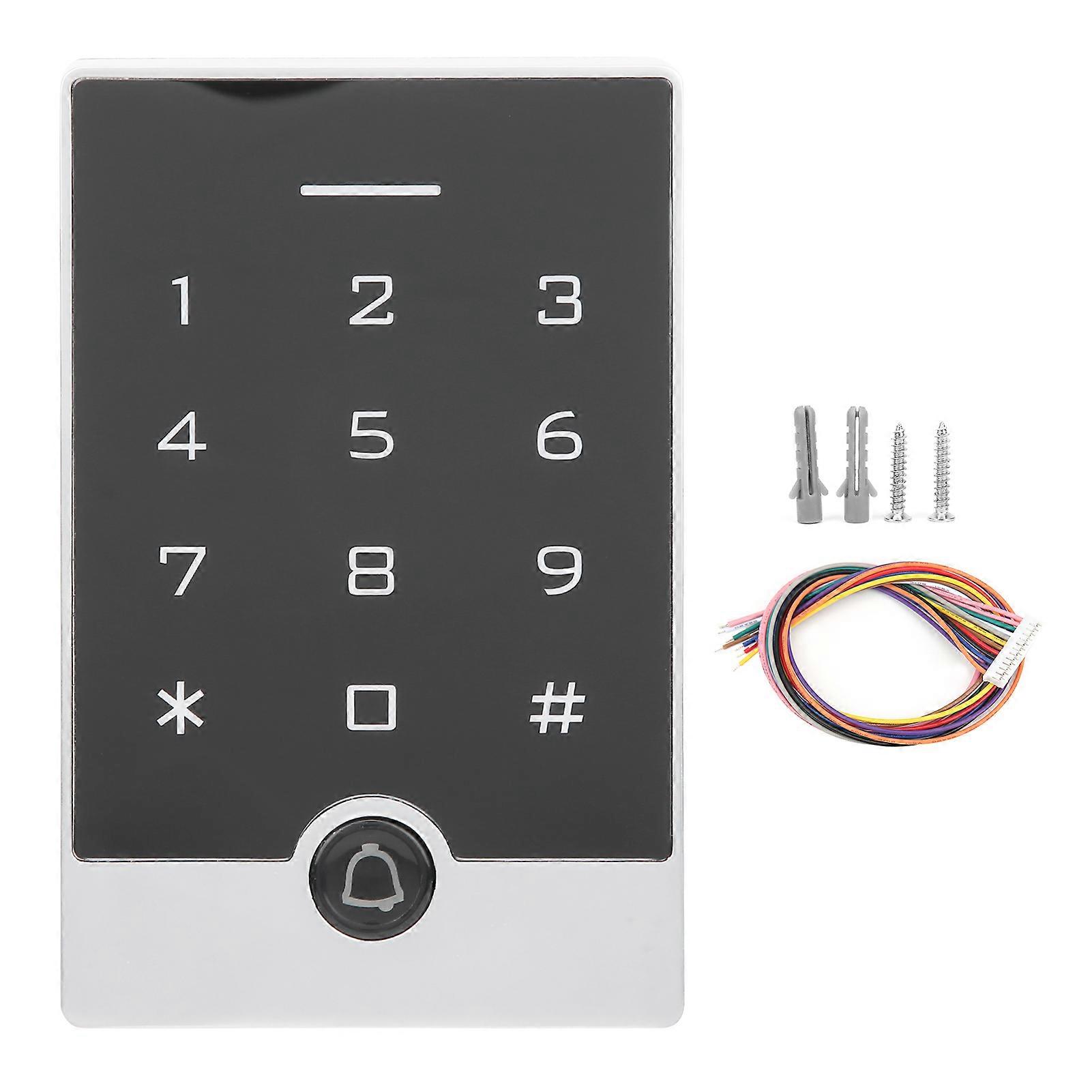 13.56MHz RFID Access Control Password Swiping Card Wiegand26 Luminous Keypad Security Entry System