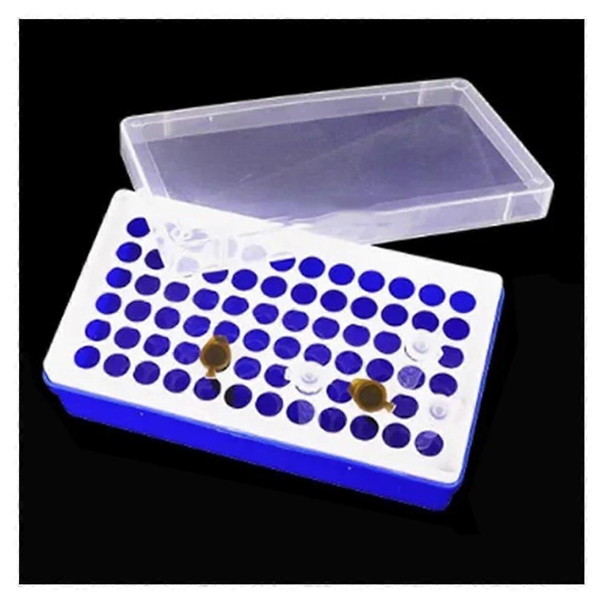 Centrifugal Tube Box Plastic Tube Boxes 0.2ml2ml 72Well Rack Ice Box Cover Pipe Rack