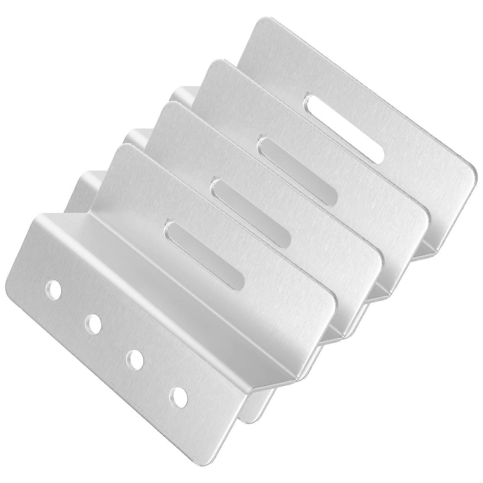 Solar Panel Mounting Brackets Kit Z Brackets for Boat 4Pcs Aluminum Alloy