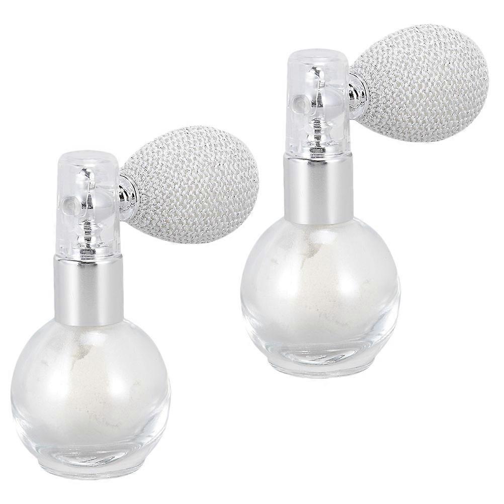 Body Hair Highlighter Spray Makeup Powder Spray for Females 2Pcs
