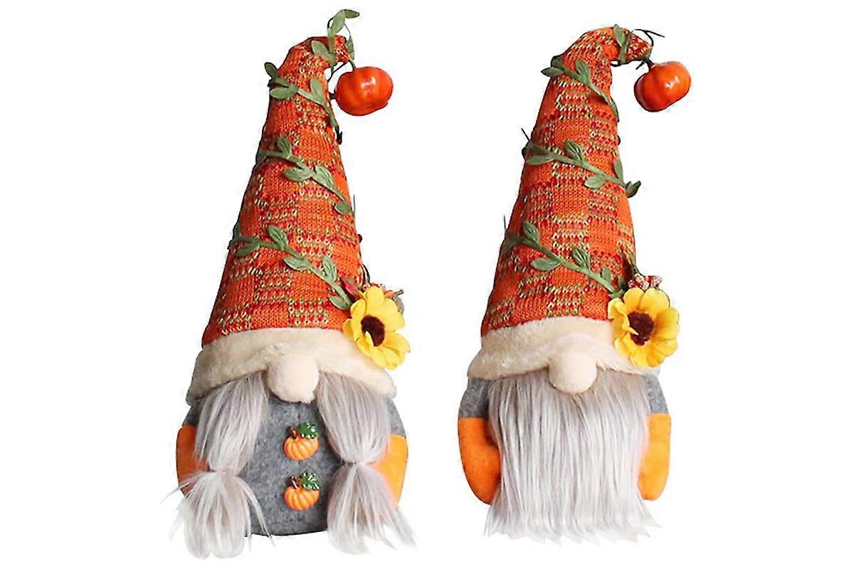 Fall Decorations for Home Thanksgiving Decor Fall Pumpkin Gnomes Plush Doll
