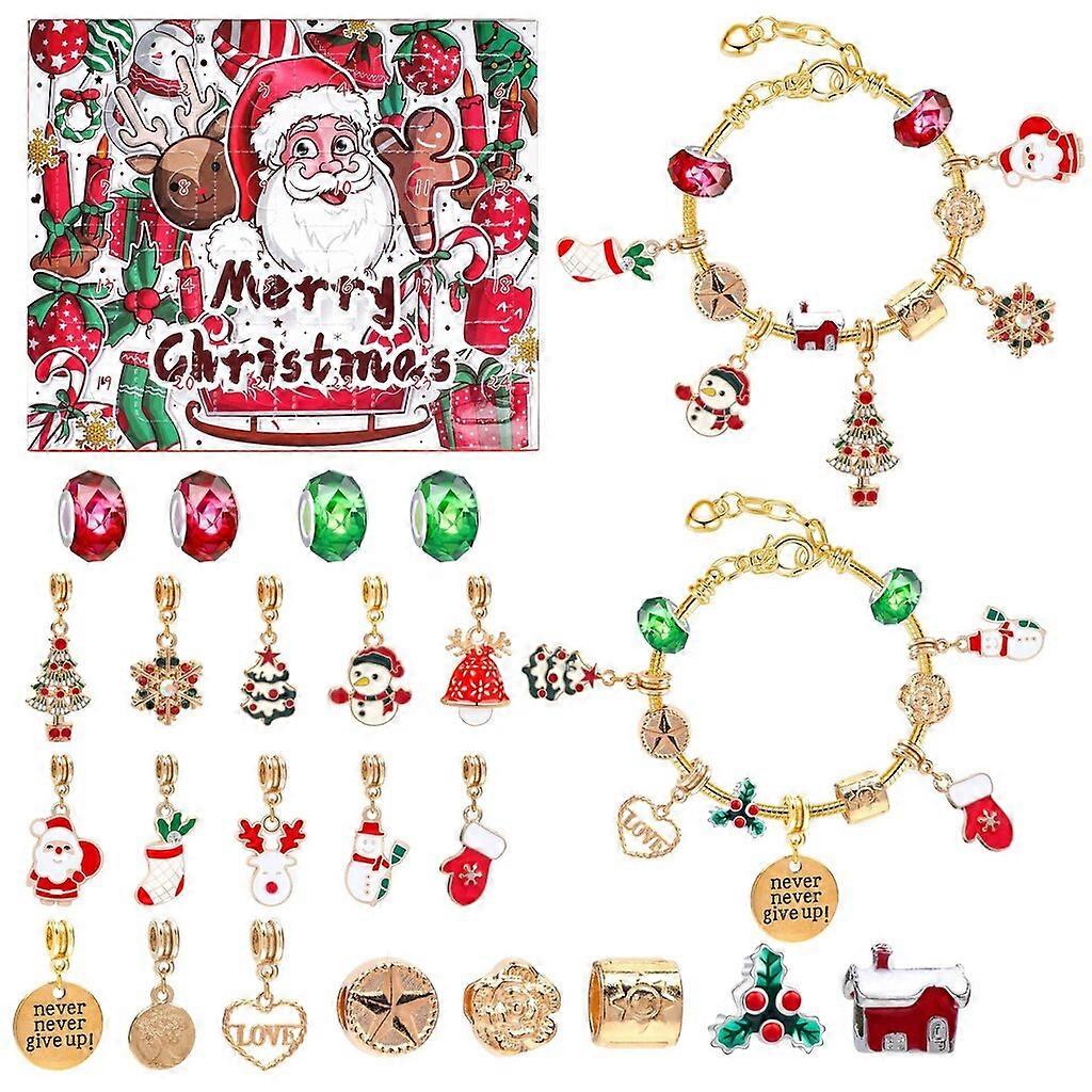 Christmas Countdown Calendar Gift Box Set, Advent Colors: M-14 Bell Box._1
