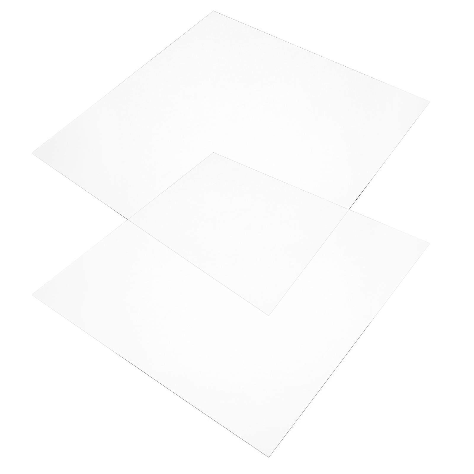 Acrylic Sheets Clear Acrylic Board for Durable DIY Display Box 6Pcs