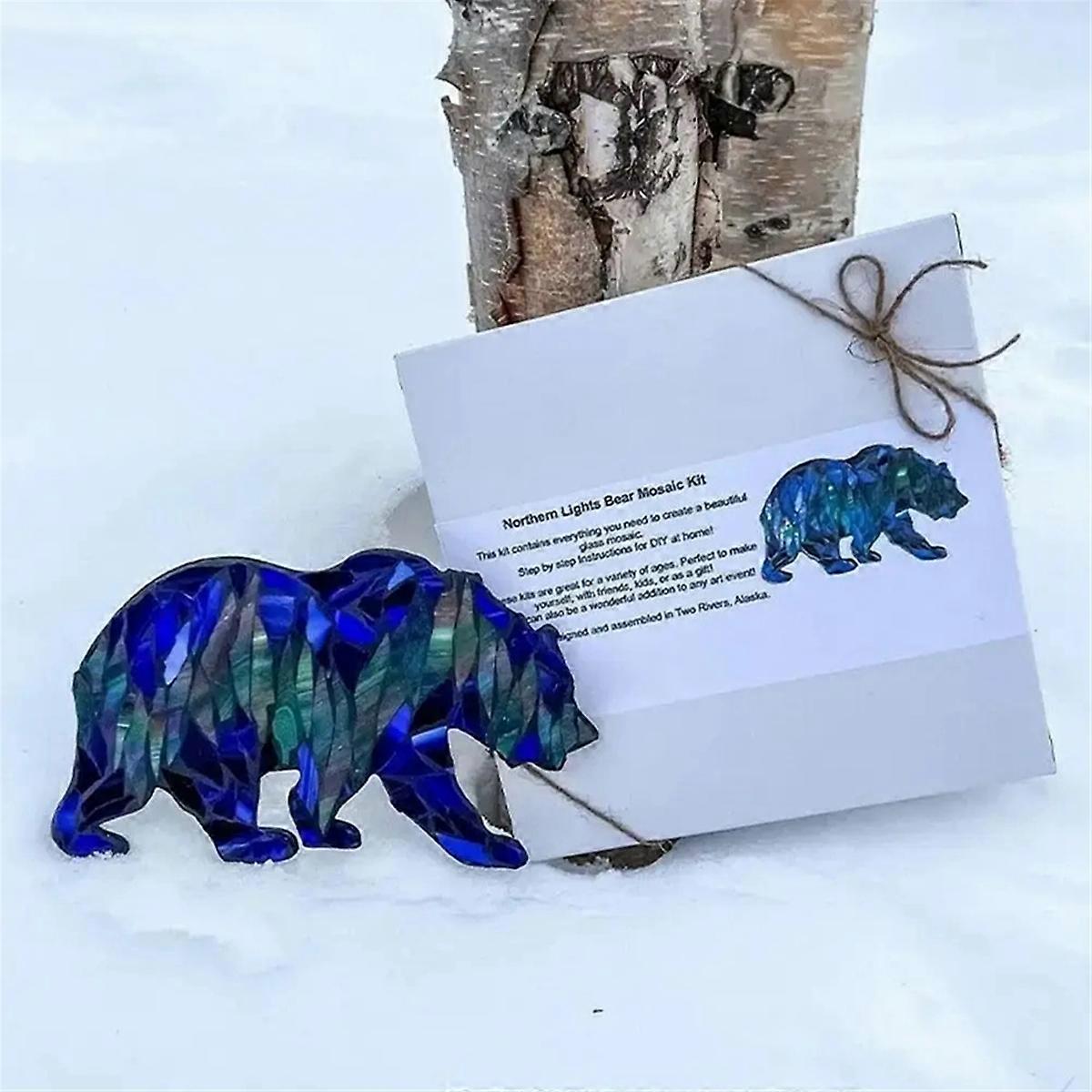 2PCS DIY Mountain Range Mosaic Kit,E