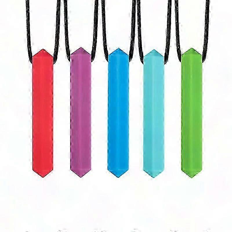 Best Chew Necklaces for Autism - Durable Silicone Chew Necklaces for Kids