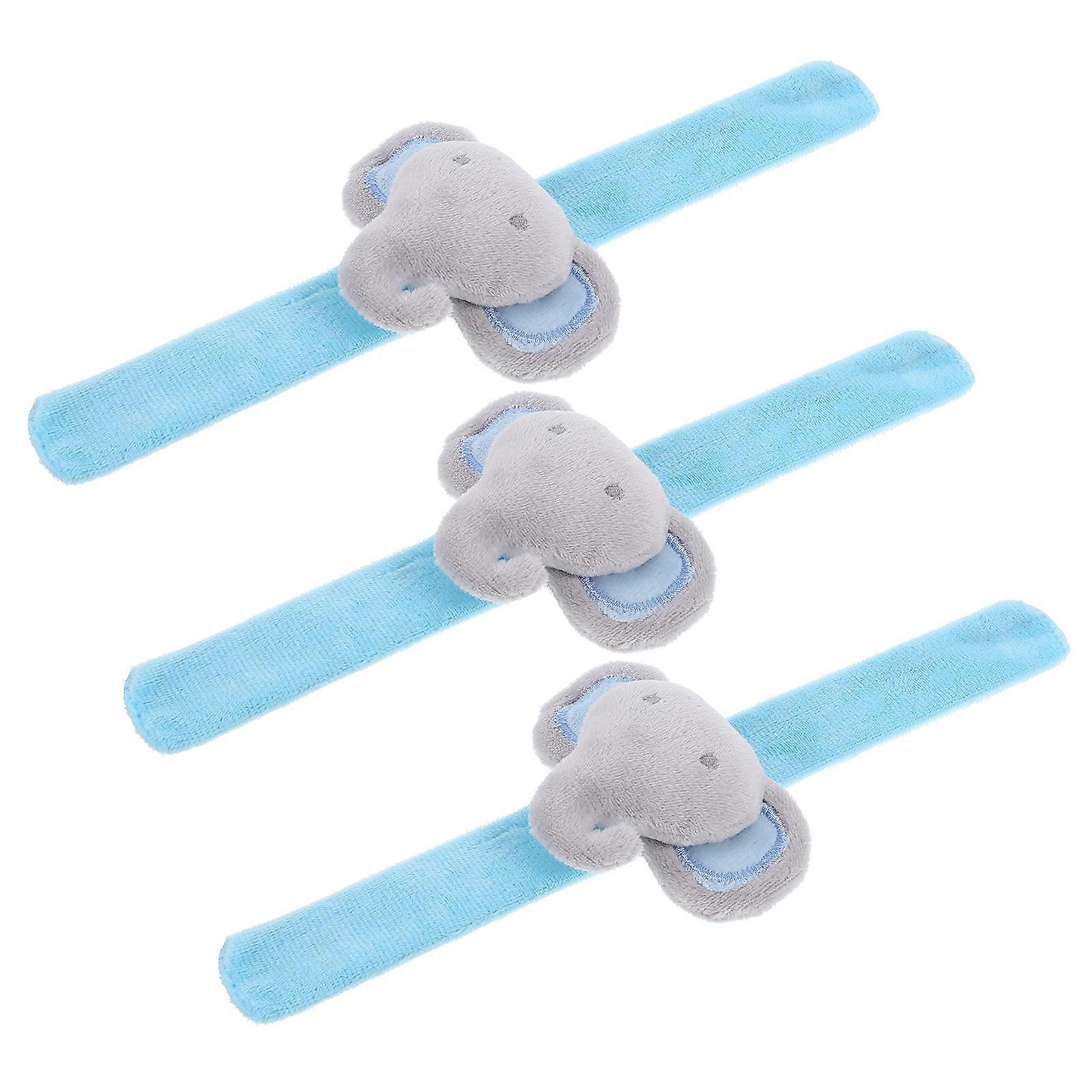 Animal Slap Bracelet Plush for Decor 9Pcs Pack