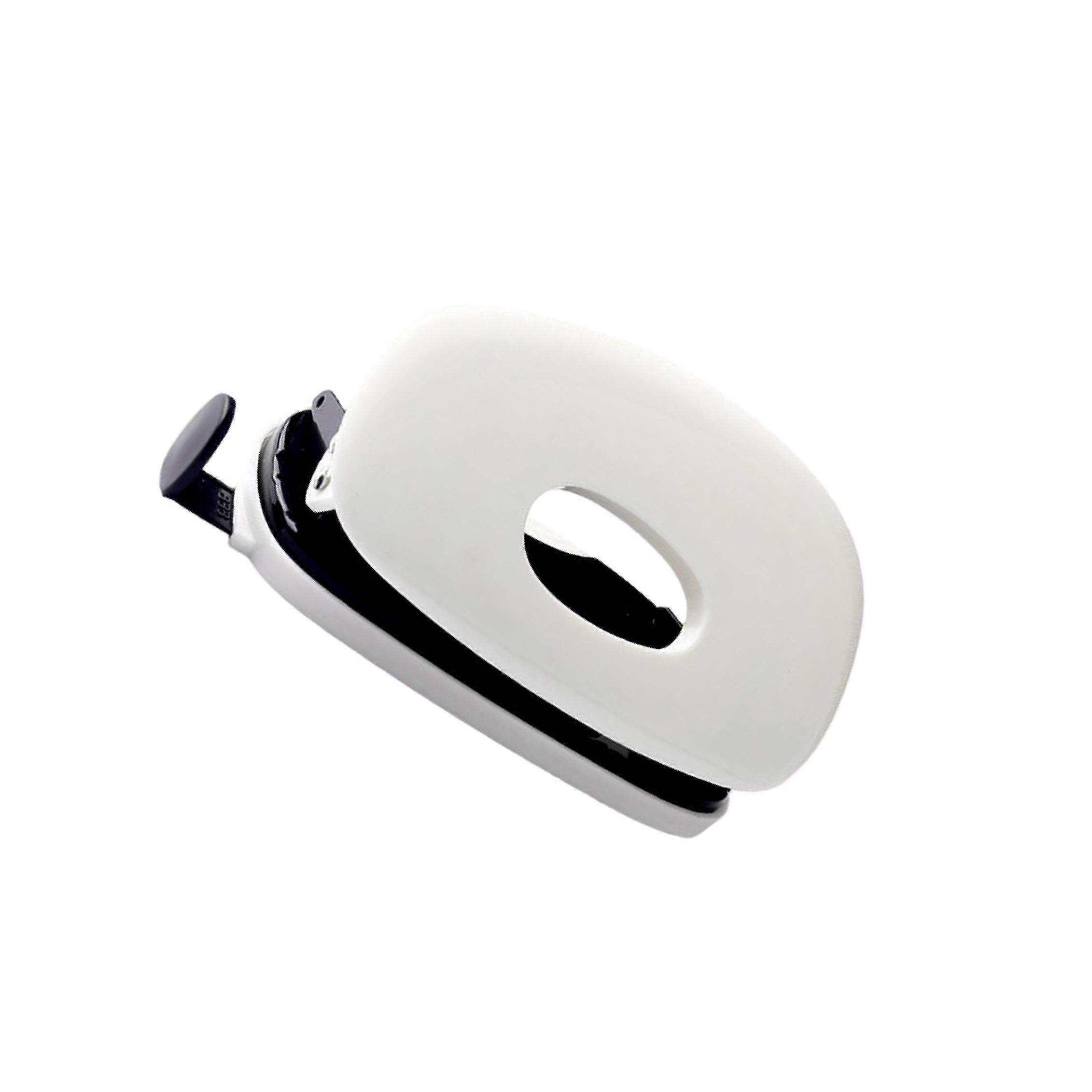 2 Hole Punch Includes Alignment Guide Paper Punch for Crafting Binder School White