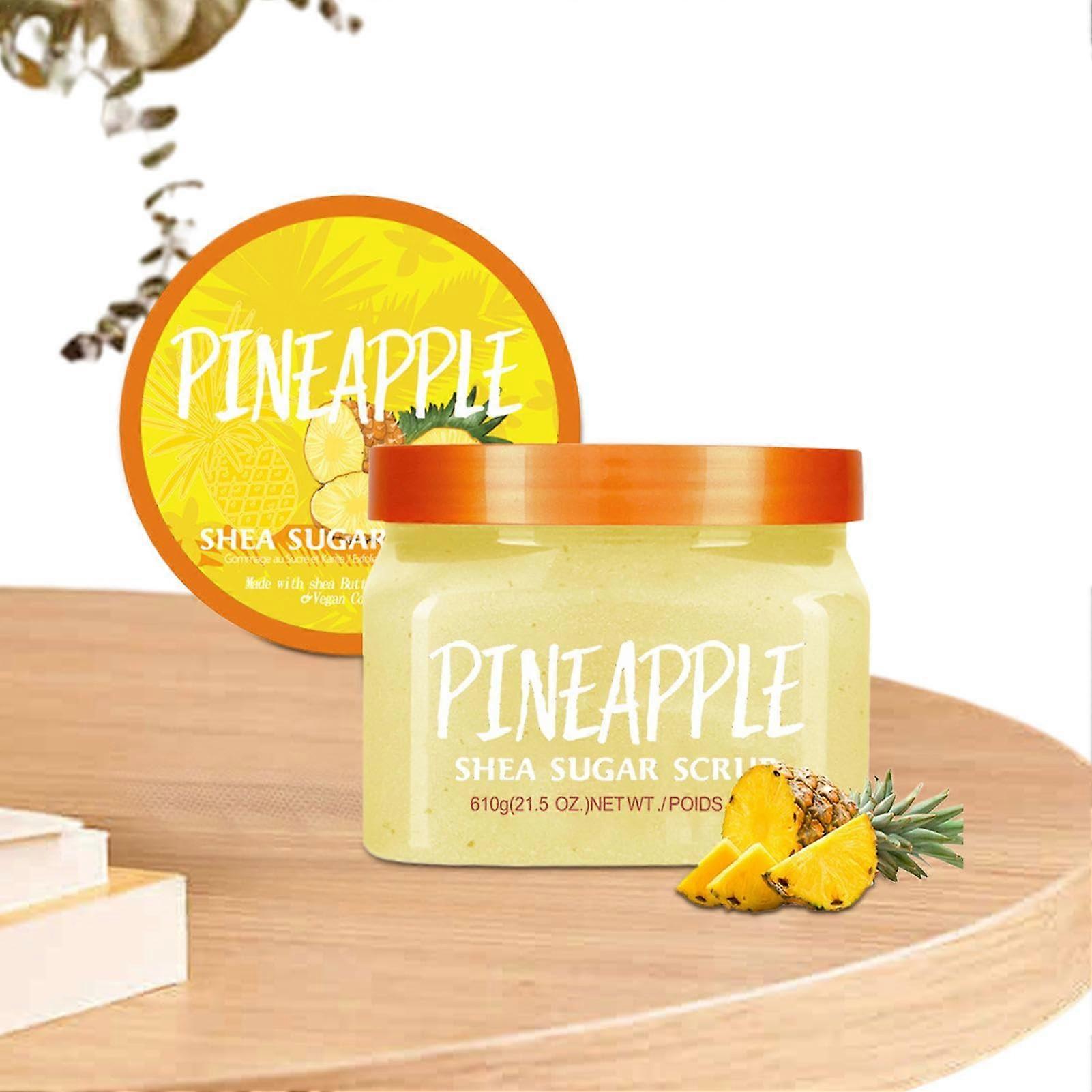 Shea Sugar Scrub Natural Salt Scrub Skin Care Body Scrub Nourishing Bath Scrub Unisex Body Scrub 1 Count