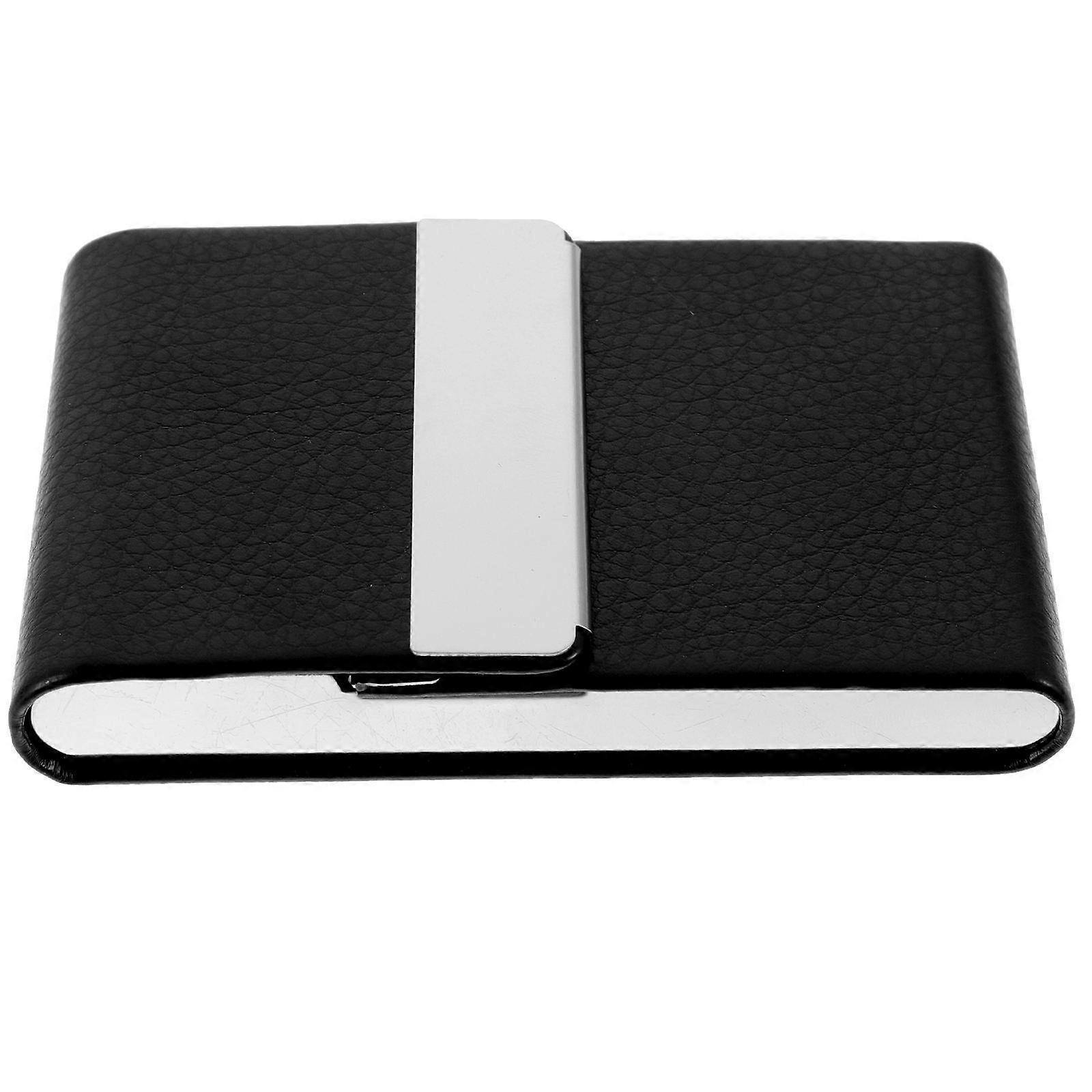 Business Card Holder Card Case for Storage with Metal Build