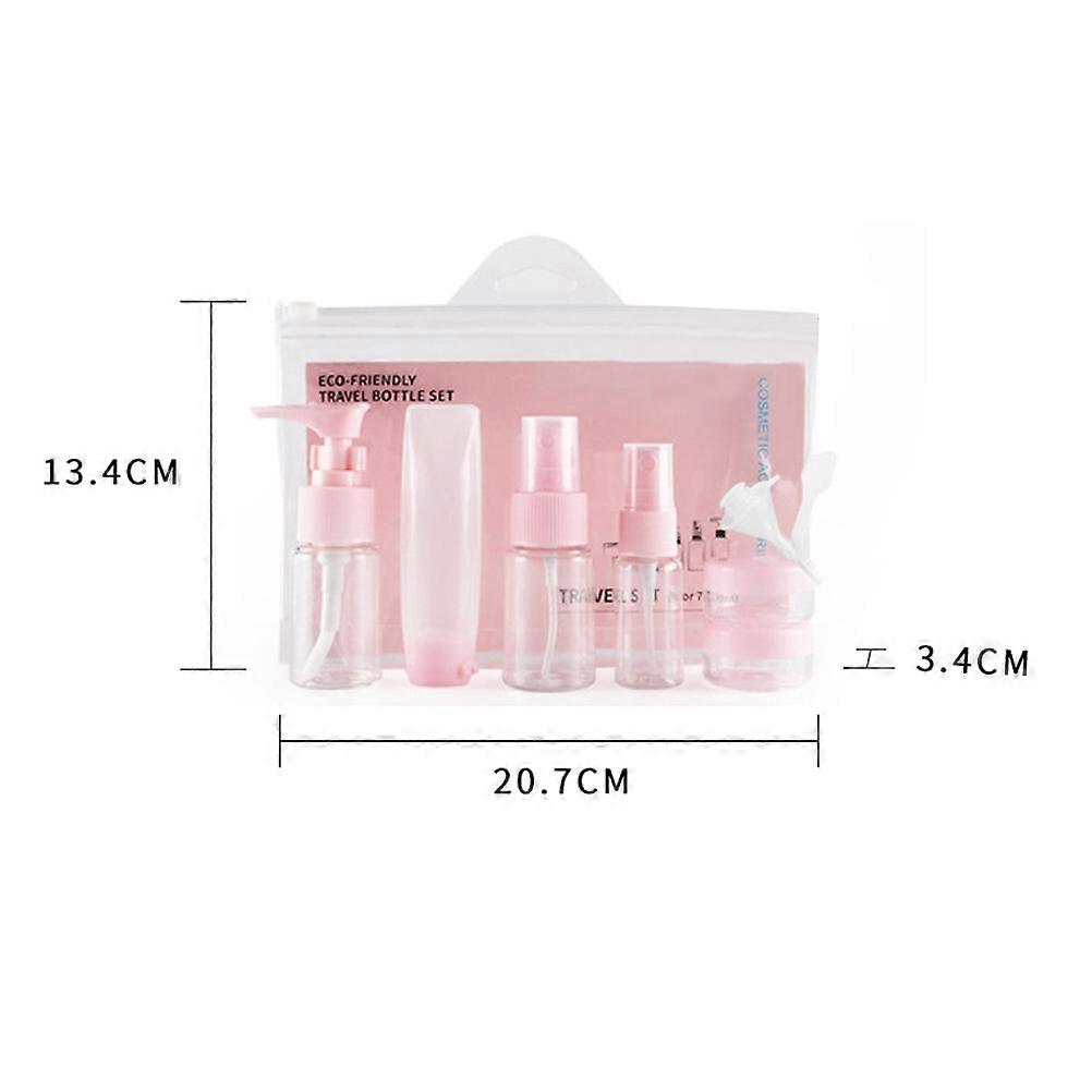 Pink Pet Travel Bottles Containers for Storage Use