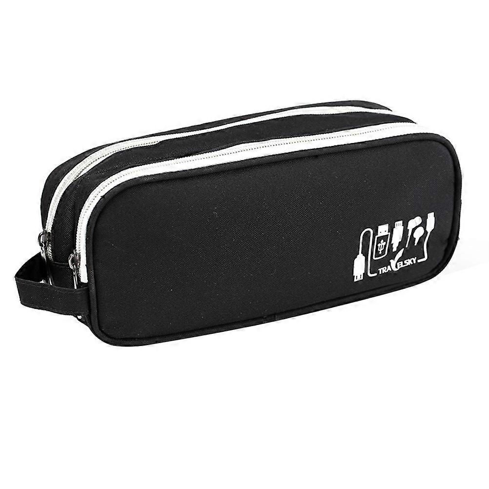 Multi-Purpose USB Cable Storage Bag Portable for Electronics 3Pcs Organizer