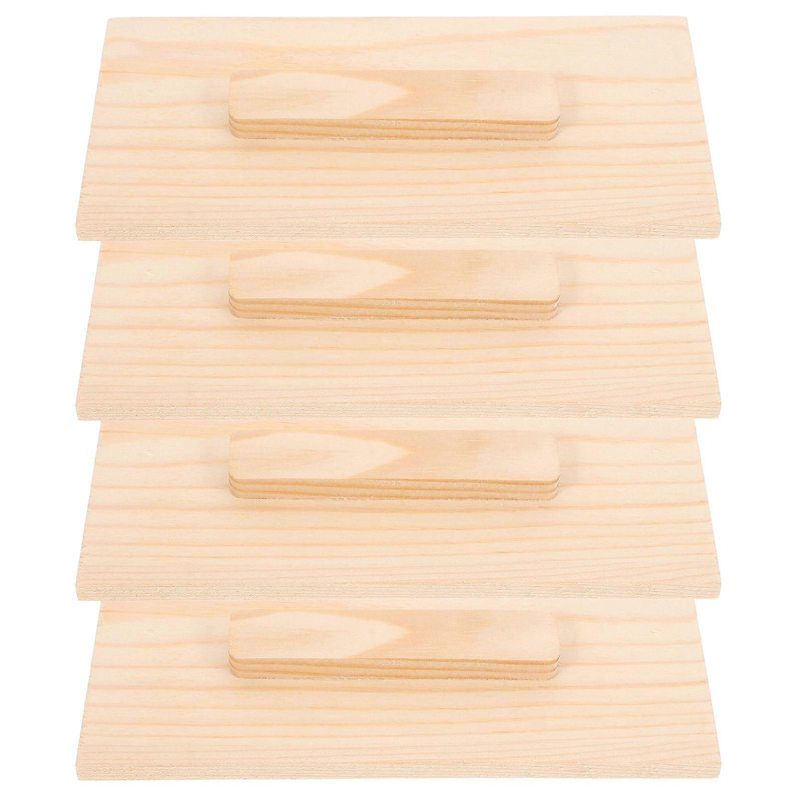 Wooden Rectangular Mold Lids Ideal For Soap Making Supplies Perfect For Home Projects Durable Easy Use 12-Pcs