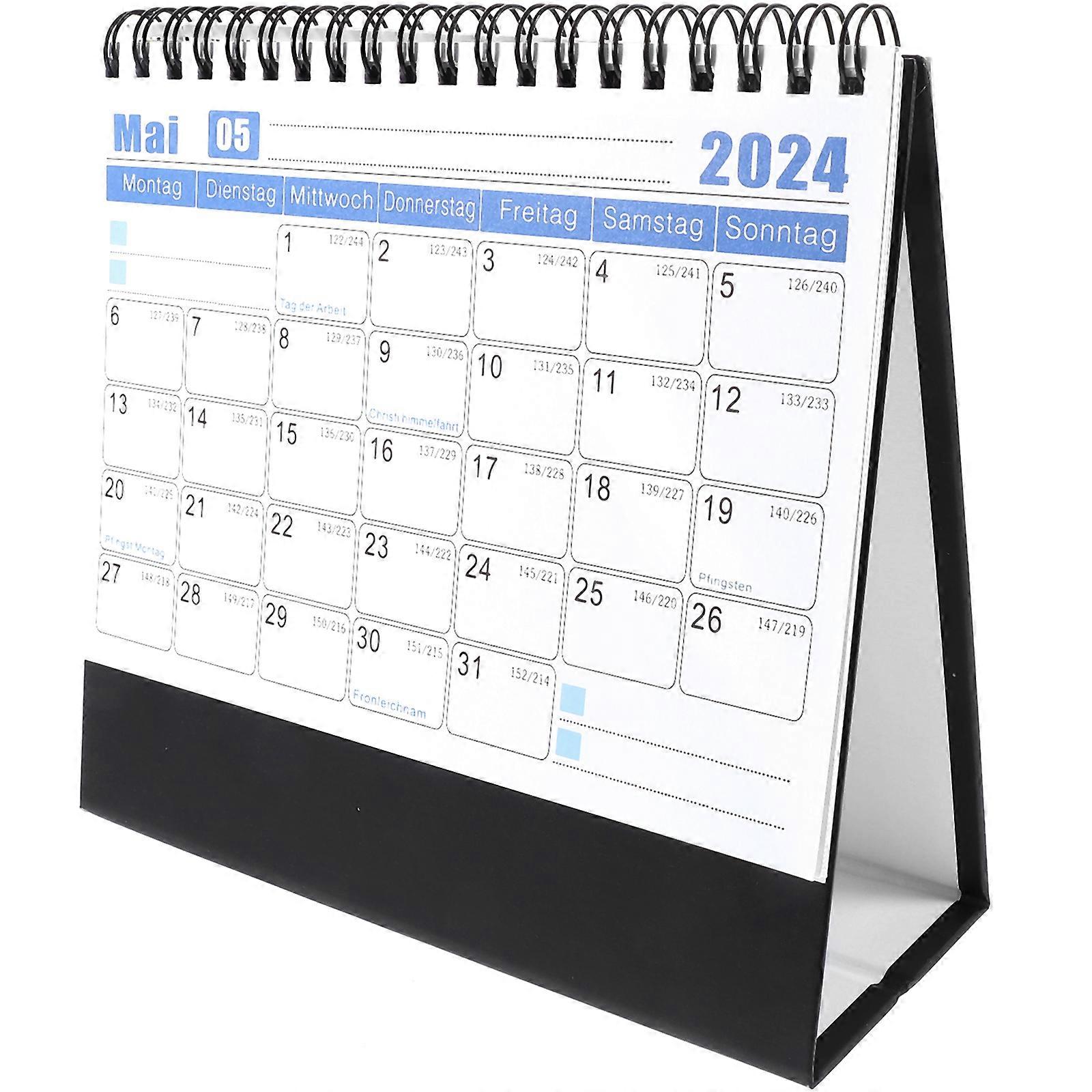 Decorative Desk Calendar for Household Use Daily Use 5Pcs