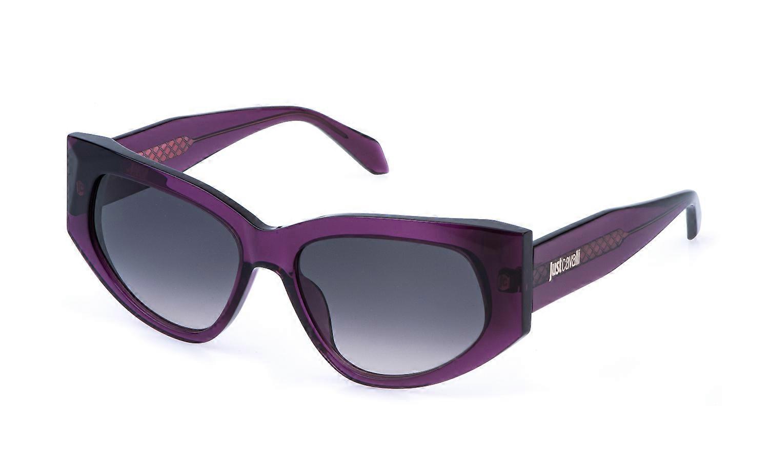 Okulary przeciwsłoneczne Just Cavalli SJC169 0916 VIOLA Transparent LUCIDO 57/16/140 WOMAN