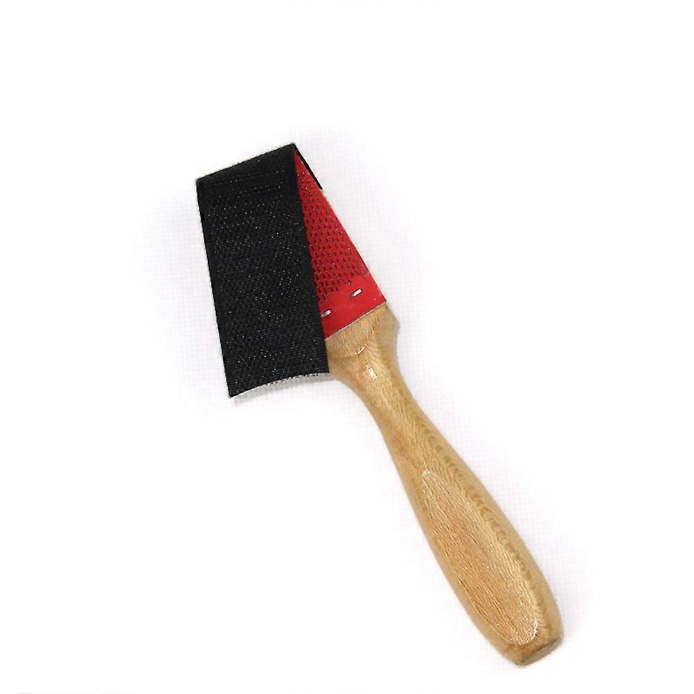 Wood Shoe Brush Designed For Indoor Use And Cleaning Dance Shoes Featuring Rectangular Shape 2Pcs