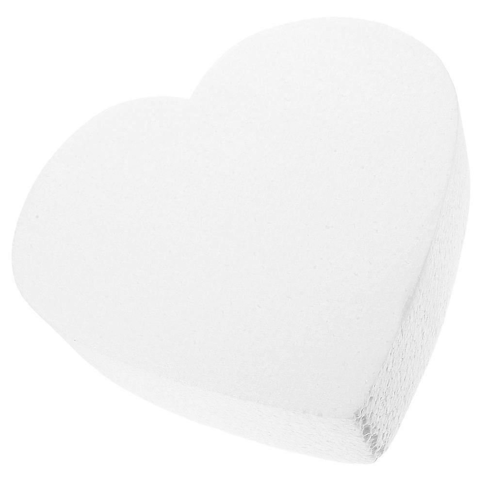Cake Decorating Foams Heart-Shaped Cake Model for DIY 4Pcs Set