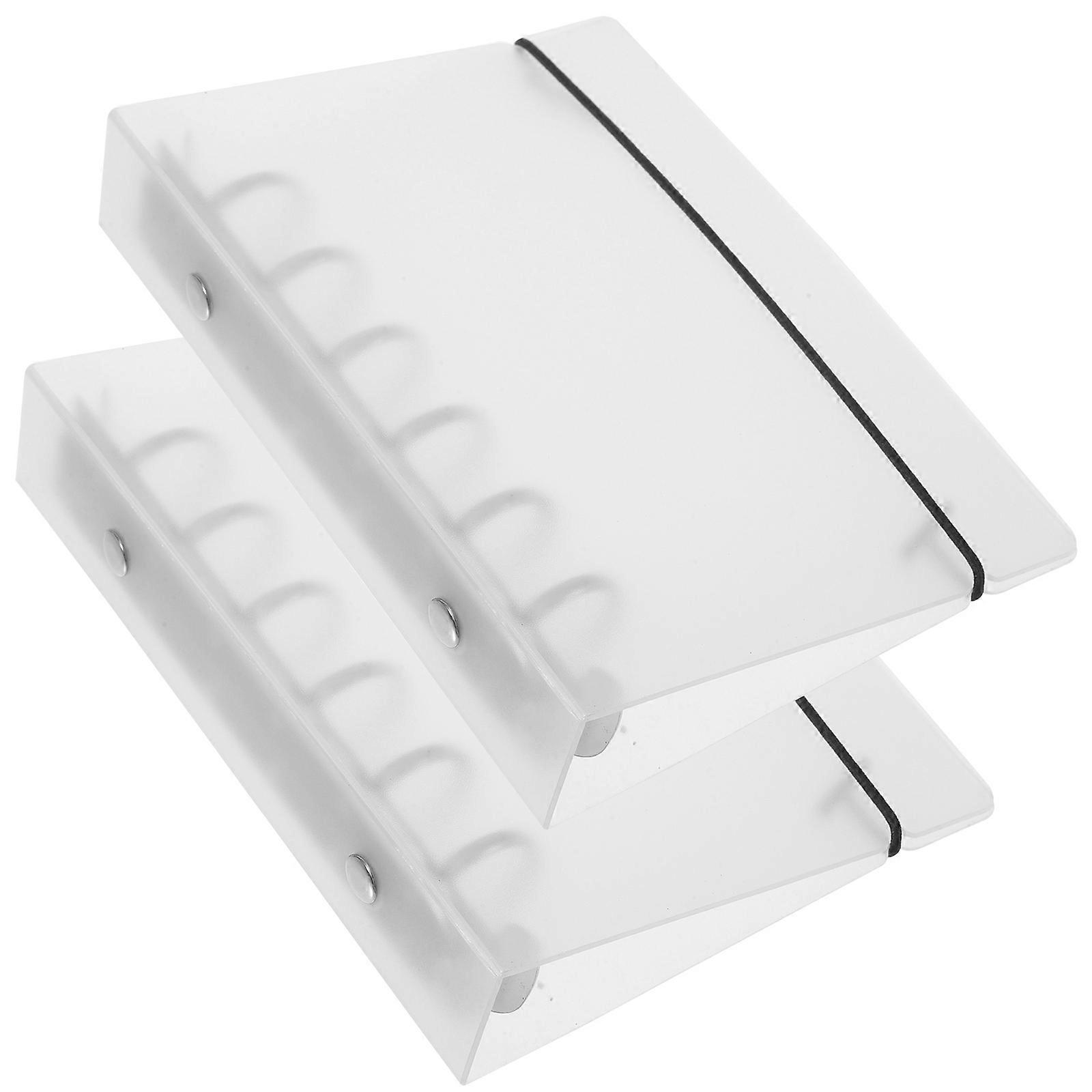 Organization Binder Notebook Binder Organizer for Gifting Students Professionals General Users 2Pcs