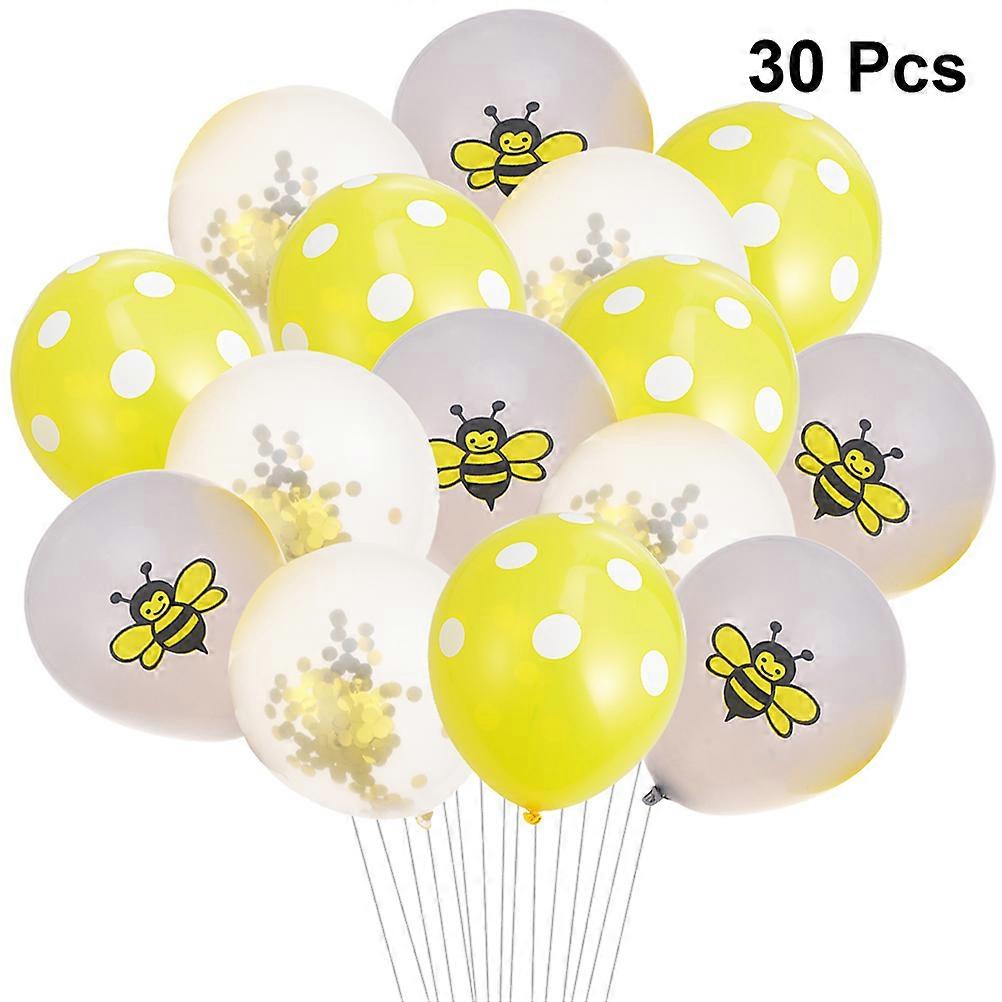 Dot Balloons Bee Pattern Balloons for Party Decoration 60Pcs