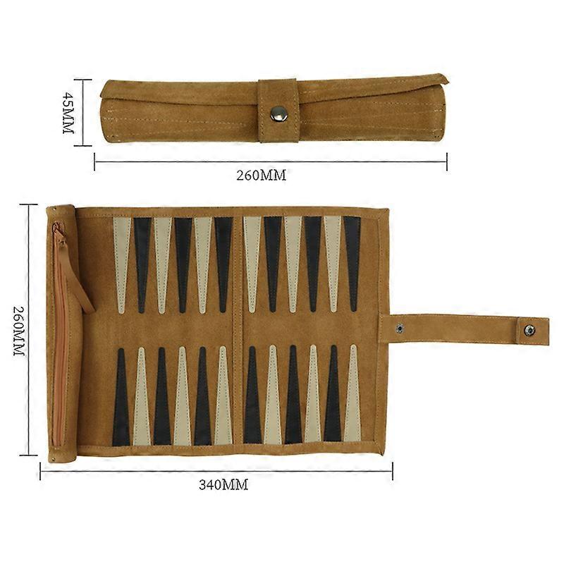 Chess Backgammon Board Game Travel Set Chess Board Set Strategy Board Game Playing Pieces Dice Cups Wooden Chess For Table Games