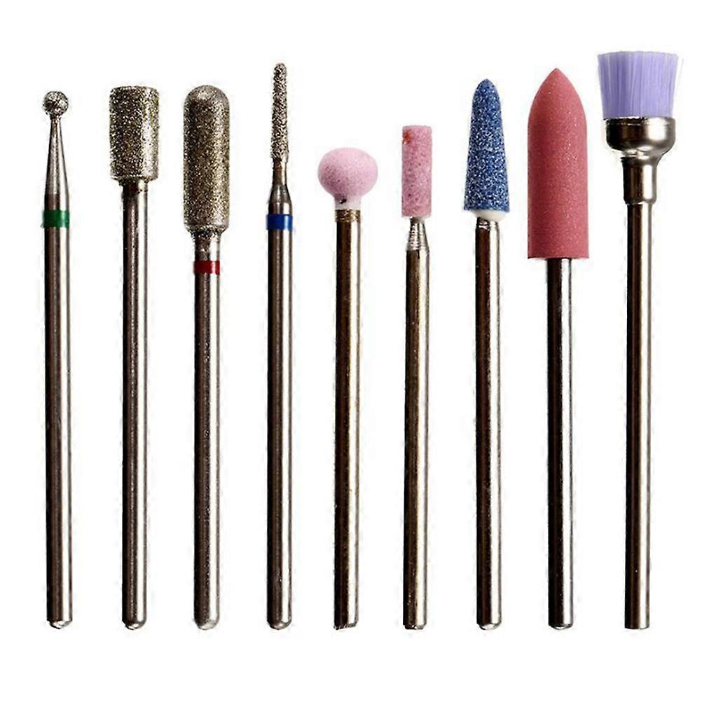 Nail Grinding Head Polishing Machine Tool for Use 27Pcs Assorted Color