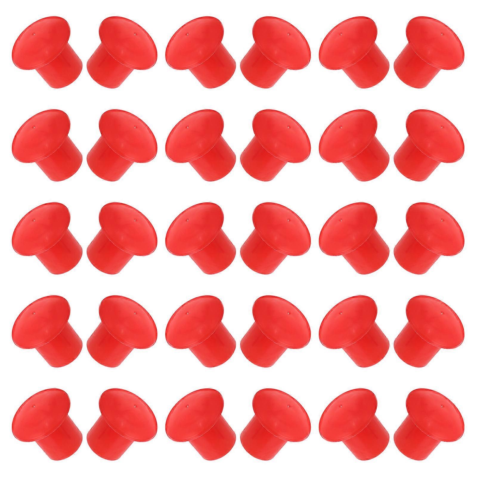 Plastic Rebar Safety Caps for Protection Use 90Pcs Pack