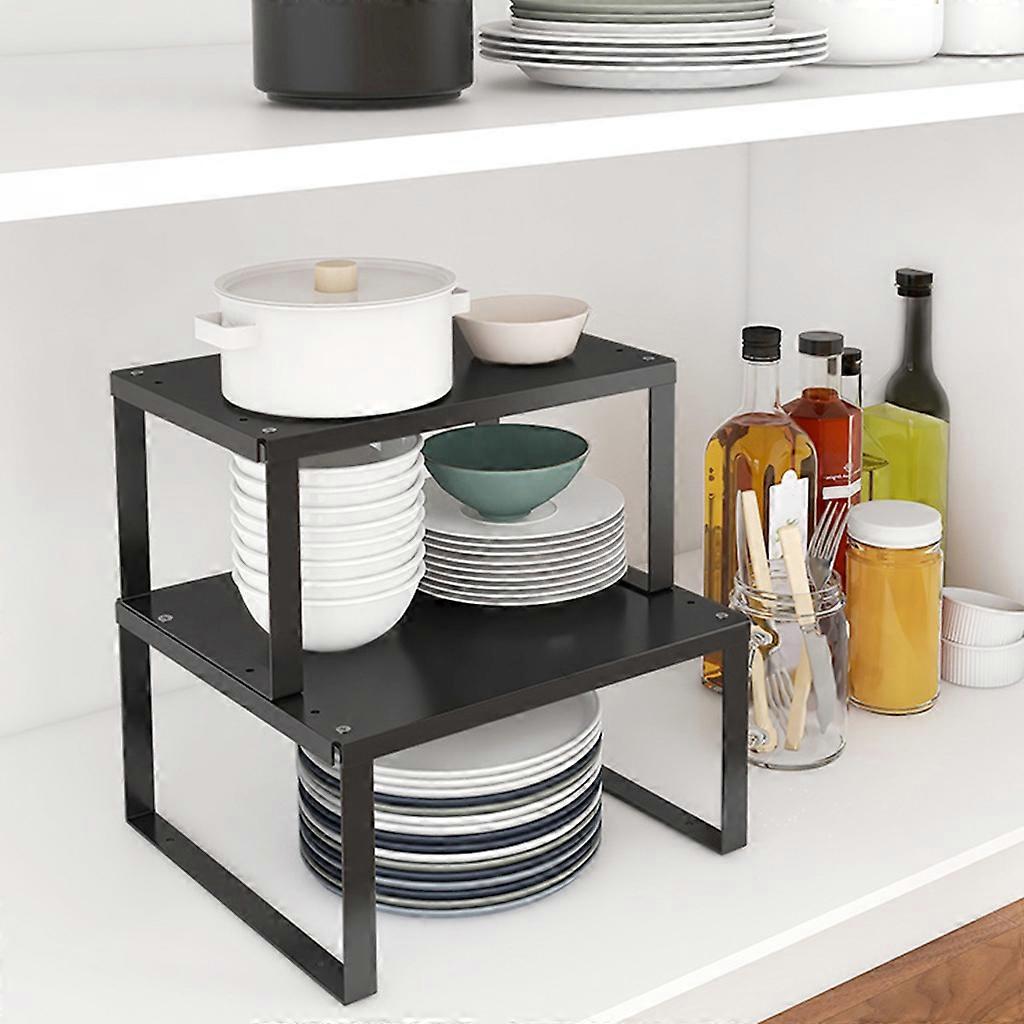Kitchen Rack Table Top Storage Shelf Wide Application for Pantry Small