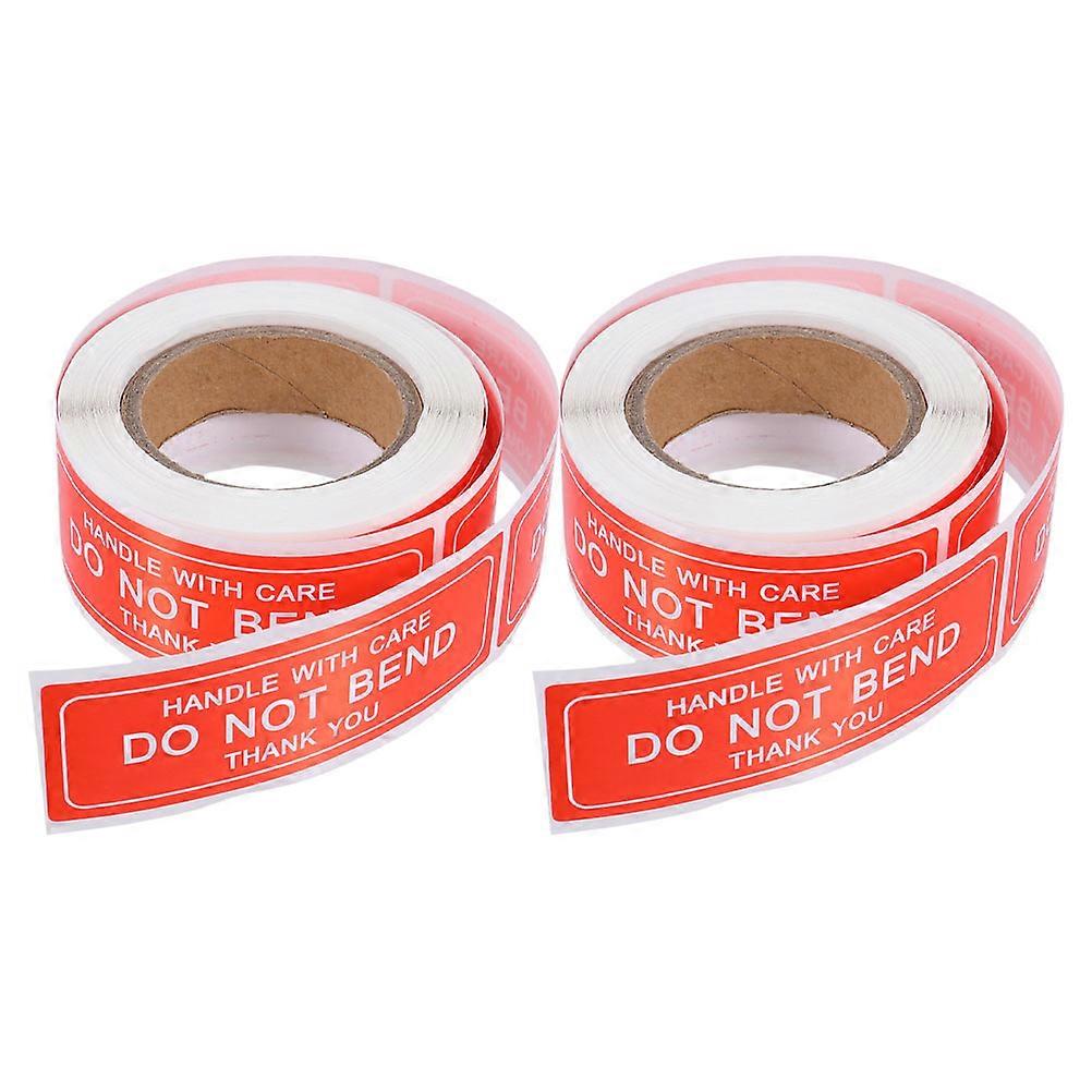 Handle with Care Packaging Labels Self-Adhesive Fragile Stickers 8 Rolls