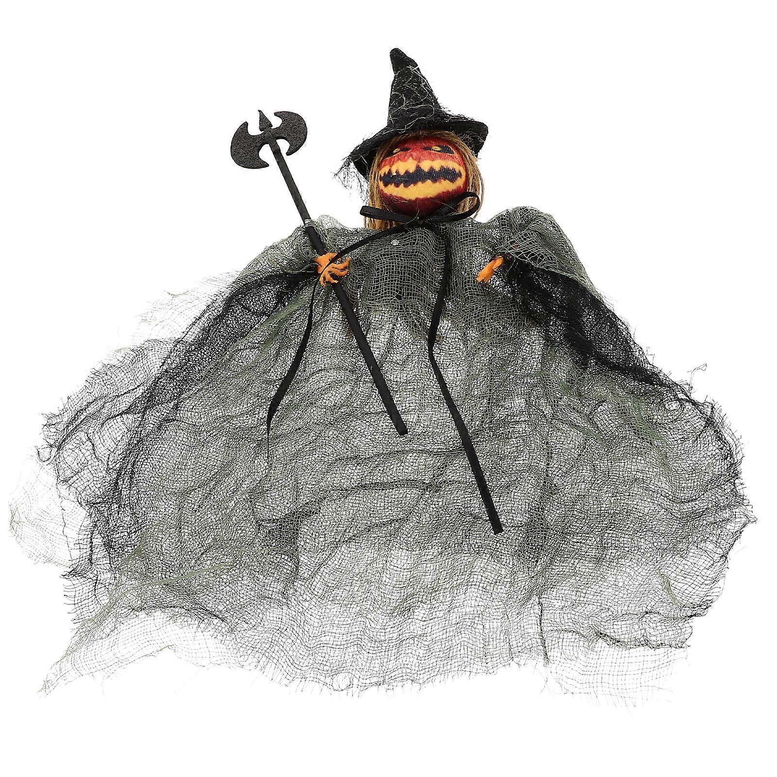 Lovely Ghost Shape Ornament For Haunted House Decoration Multi Color Halloween 1Pack