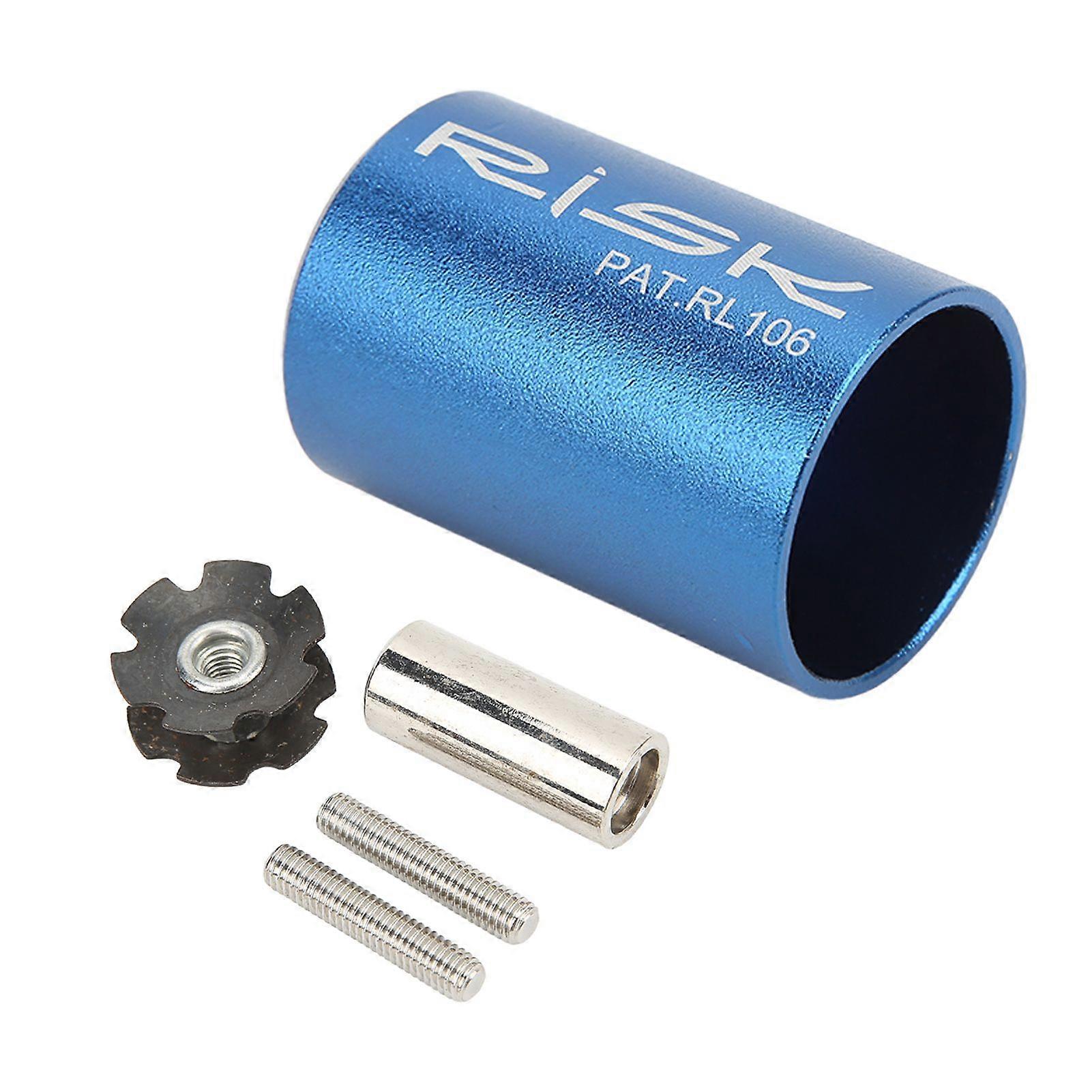 RISK Bicycle Front Fork Headset Star Nut Installation Tool Mounting Sleeve Setting Kit