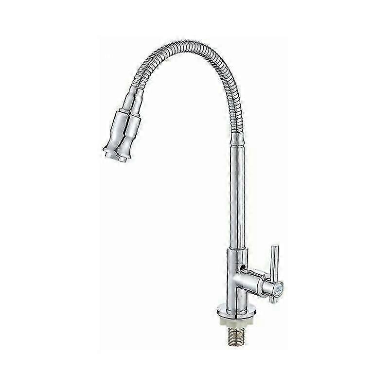 outdoor kitchen faucet cold water single handle