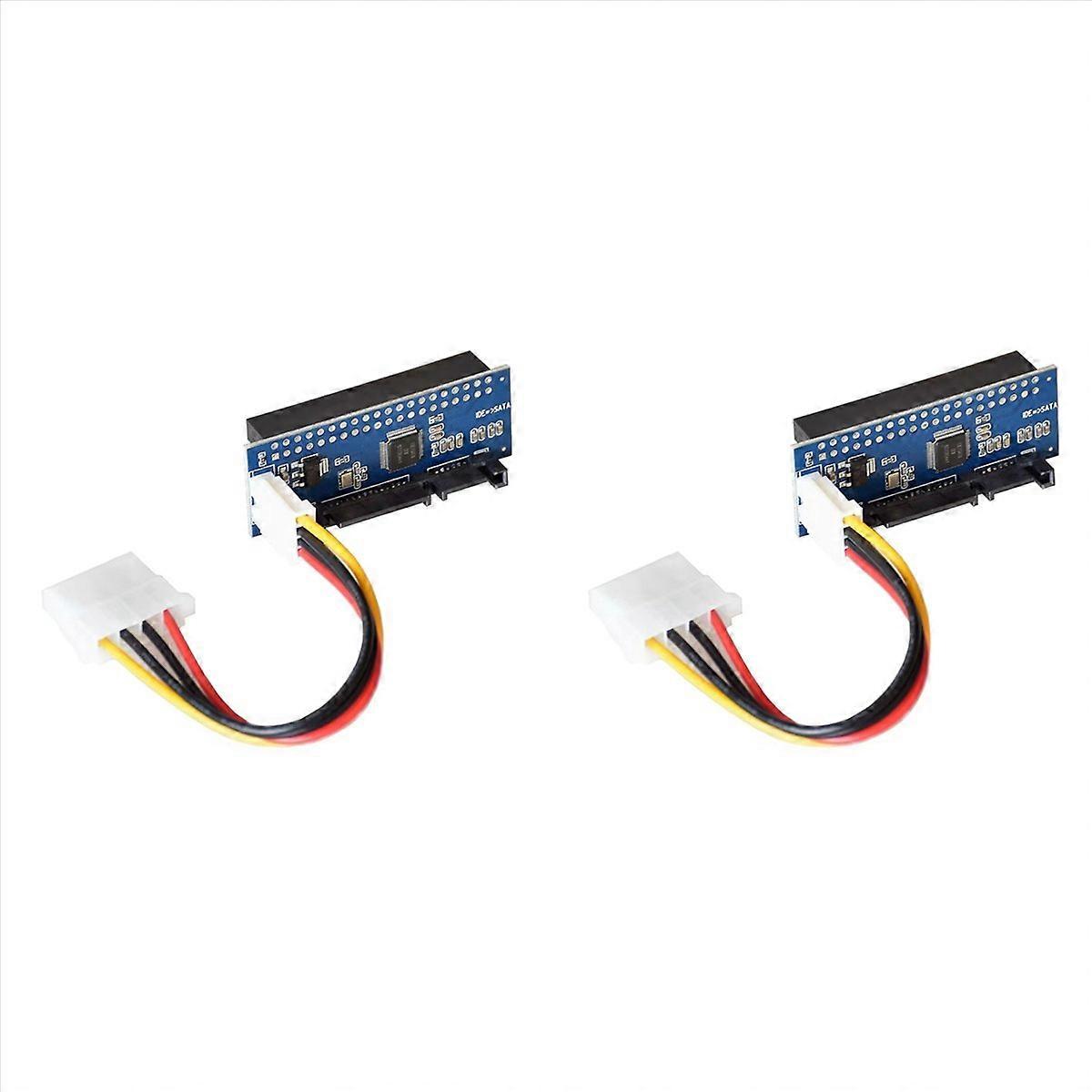 2X HDD 3.5 IDE to Adapter Hard Disk Converter PATA IDE 39/40Pin to 22Pin Hard Drive Connector with D