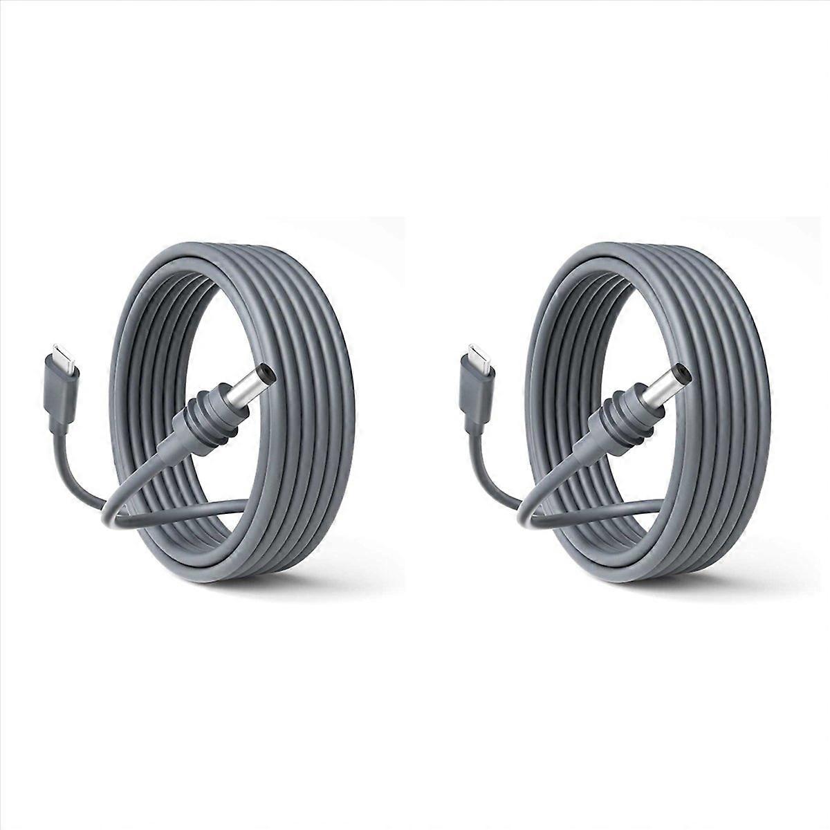 2X for Mini Cable 10FT USB C to DC Power Cable Cord 100W Input USB Type C to DC Cable, 18AWG 3meter