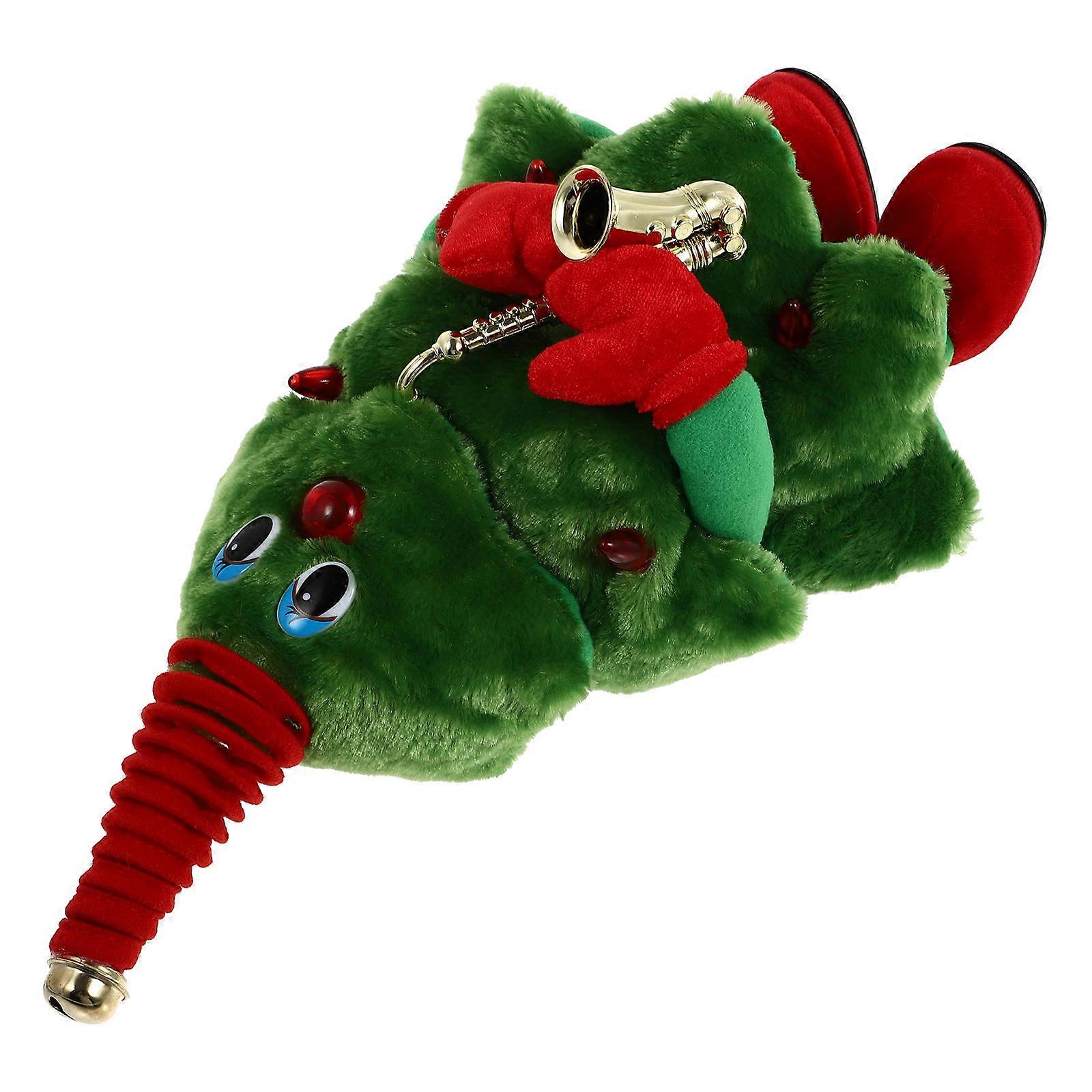 Singing and Dancing Illuminated Christmas Tree Toy for Kids Playing 1Pcs