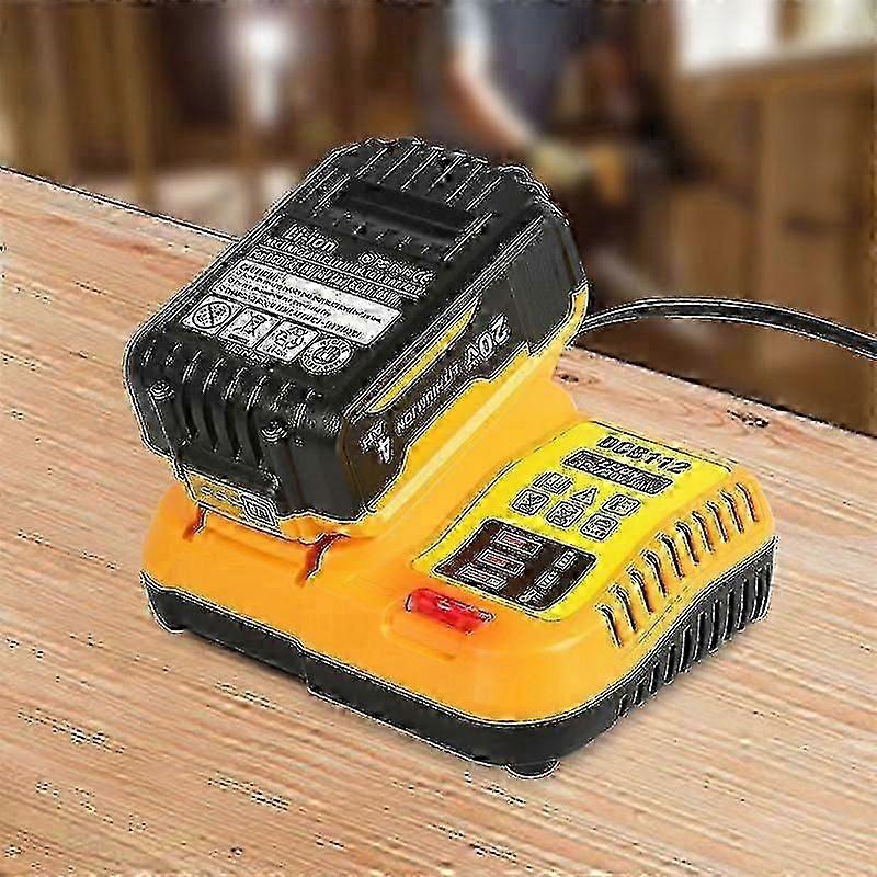 Voor Dewalt 10,8V/18V/20V elektrisch gereedschap lithium-acculader DCB112 snellader