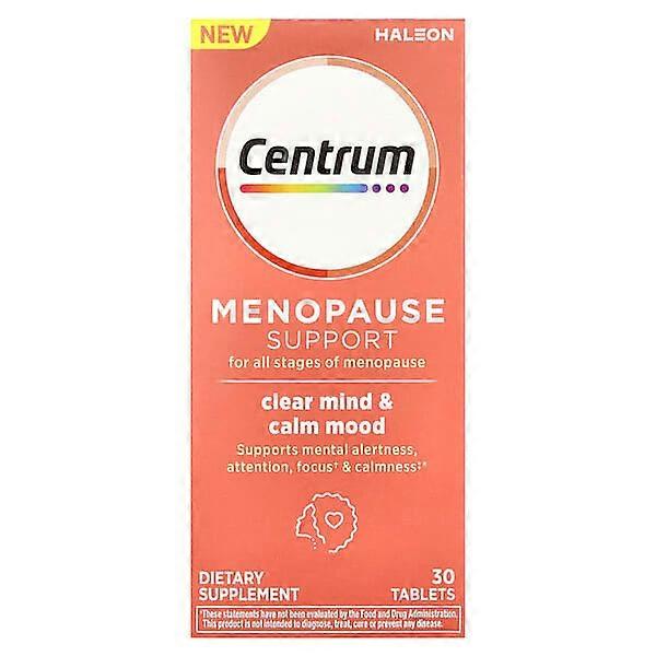 Centrum, Menopause Support, Clear Mind & Calm Mood, 30 Tablets