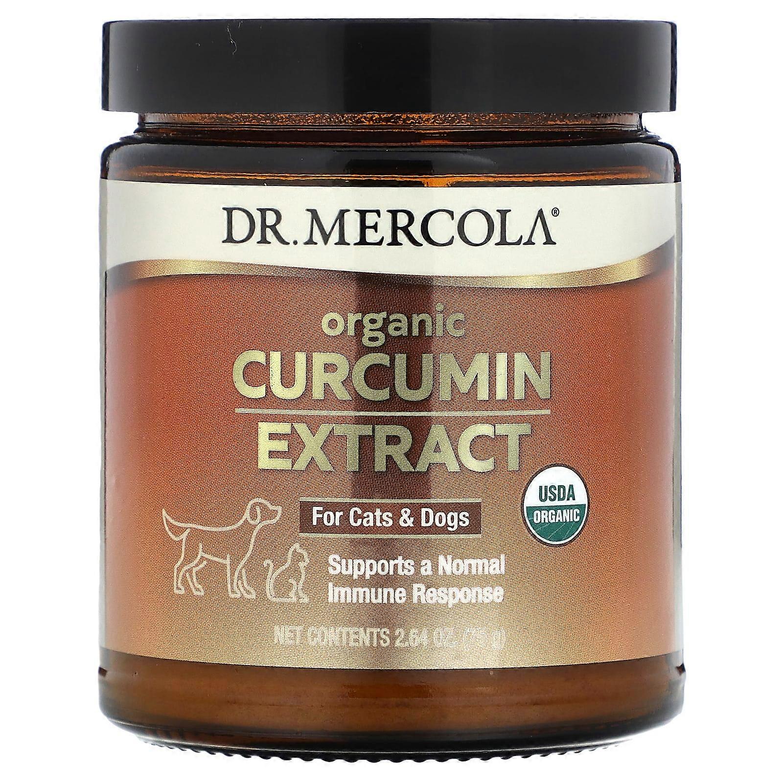 Organic Curcumin Extract, For Cats & Dogs, 2.64 oz (75 g)