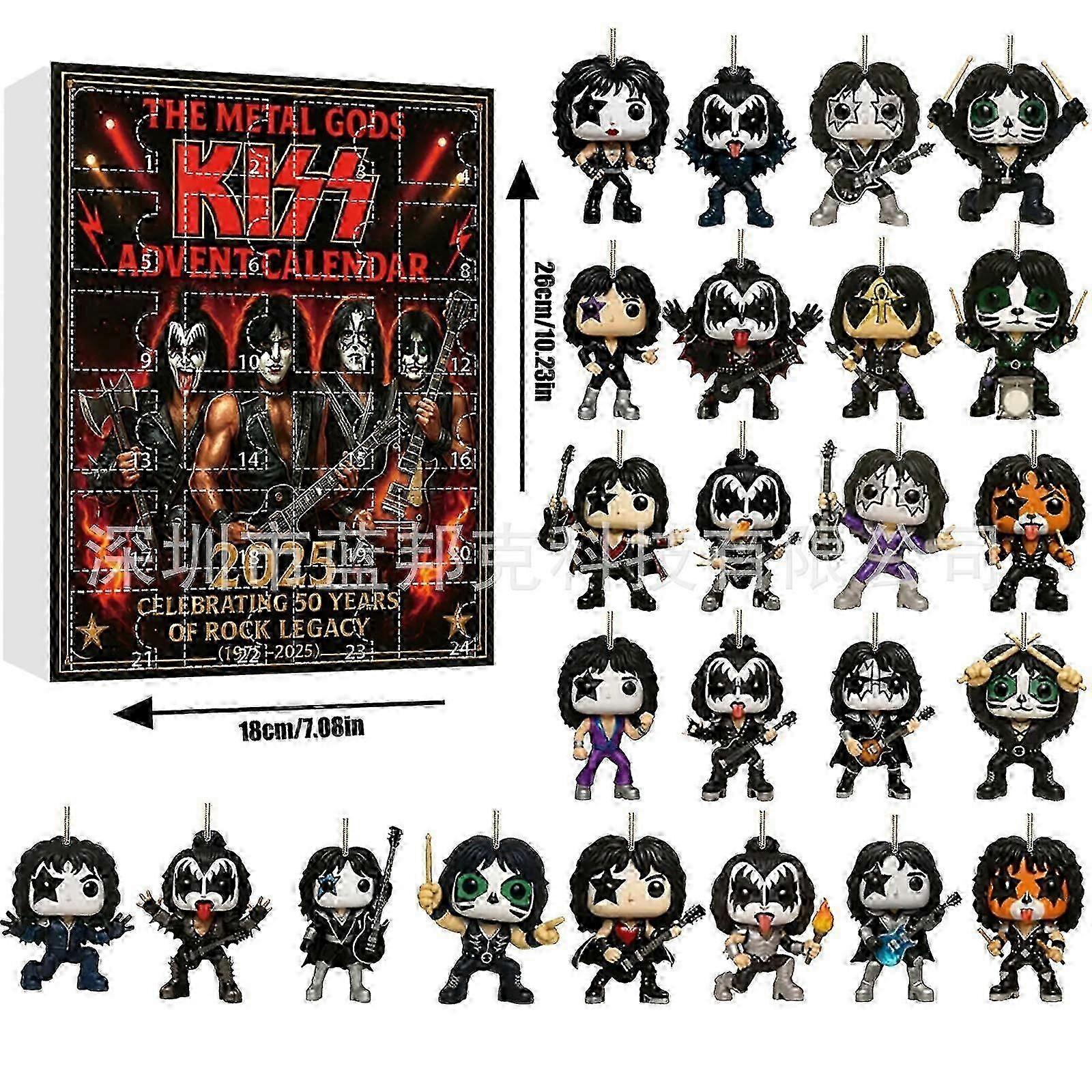 25-26 KISS 2025 Advent Calendar Countdown Calendar Blind Box