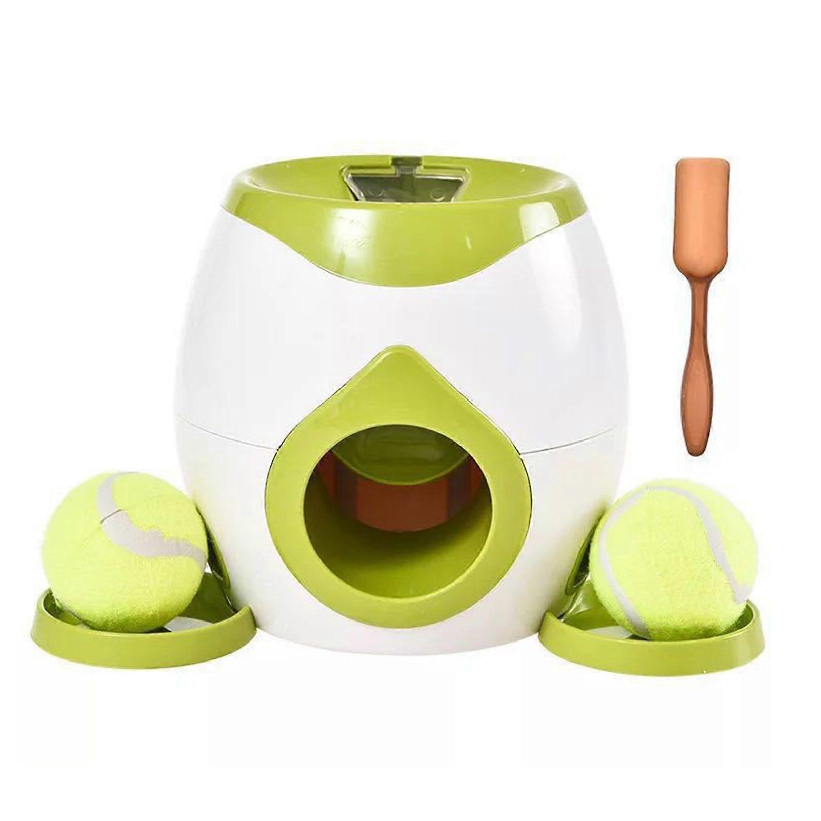 Automatic Dog Ball Launcher Interactive Tennis Ball Throwing Machine Dog Fetch Ball Thrower Launcher for Small And Medium Dogs