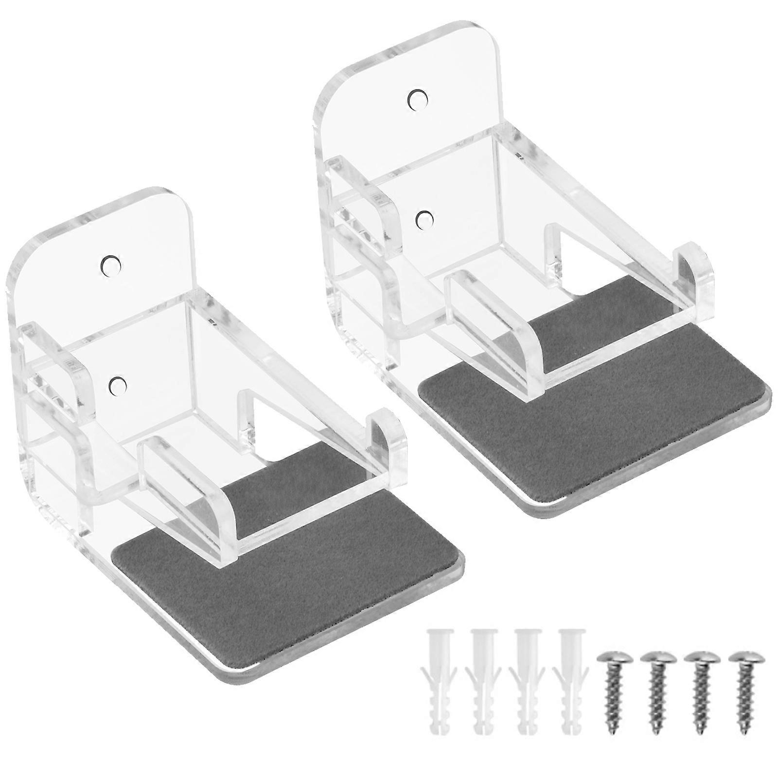 Clear Acrylic Stand Display Stand Storage Bracket for NS2 Console Wall Mount Holder with Controller Storage Rack Multicolor