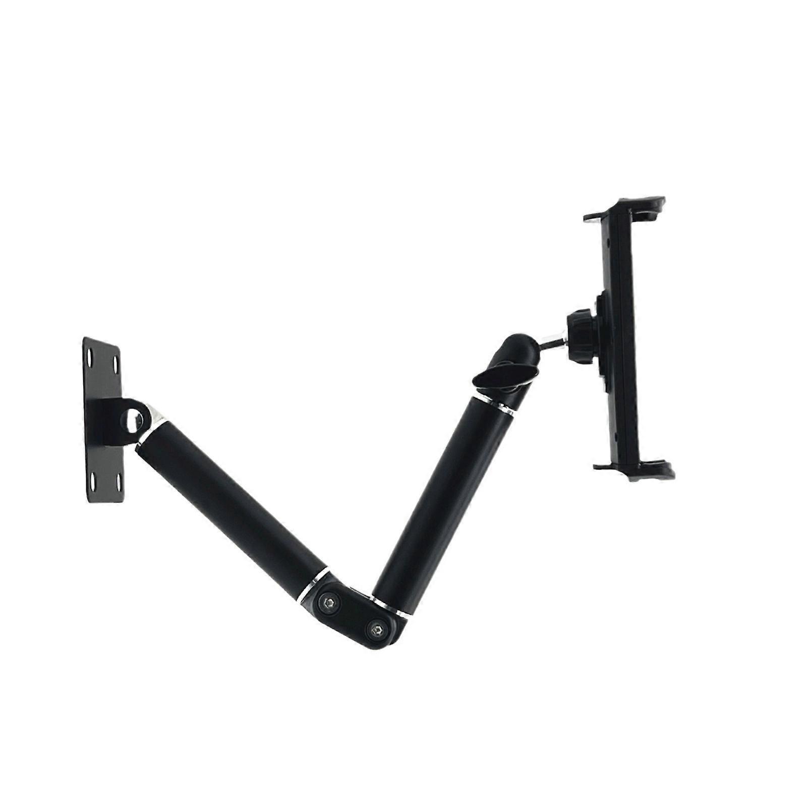 Tablet Wall Mounting Holder, Aluminum Long Arm Bracket, Supports Wide Device Ranges of 4 13 Inches Multicolor
